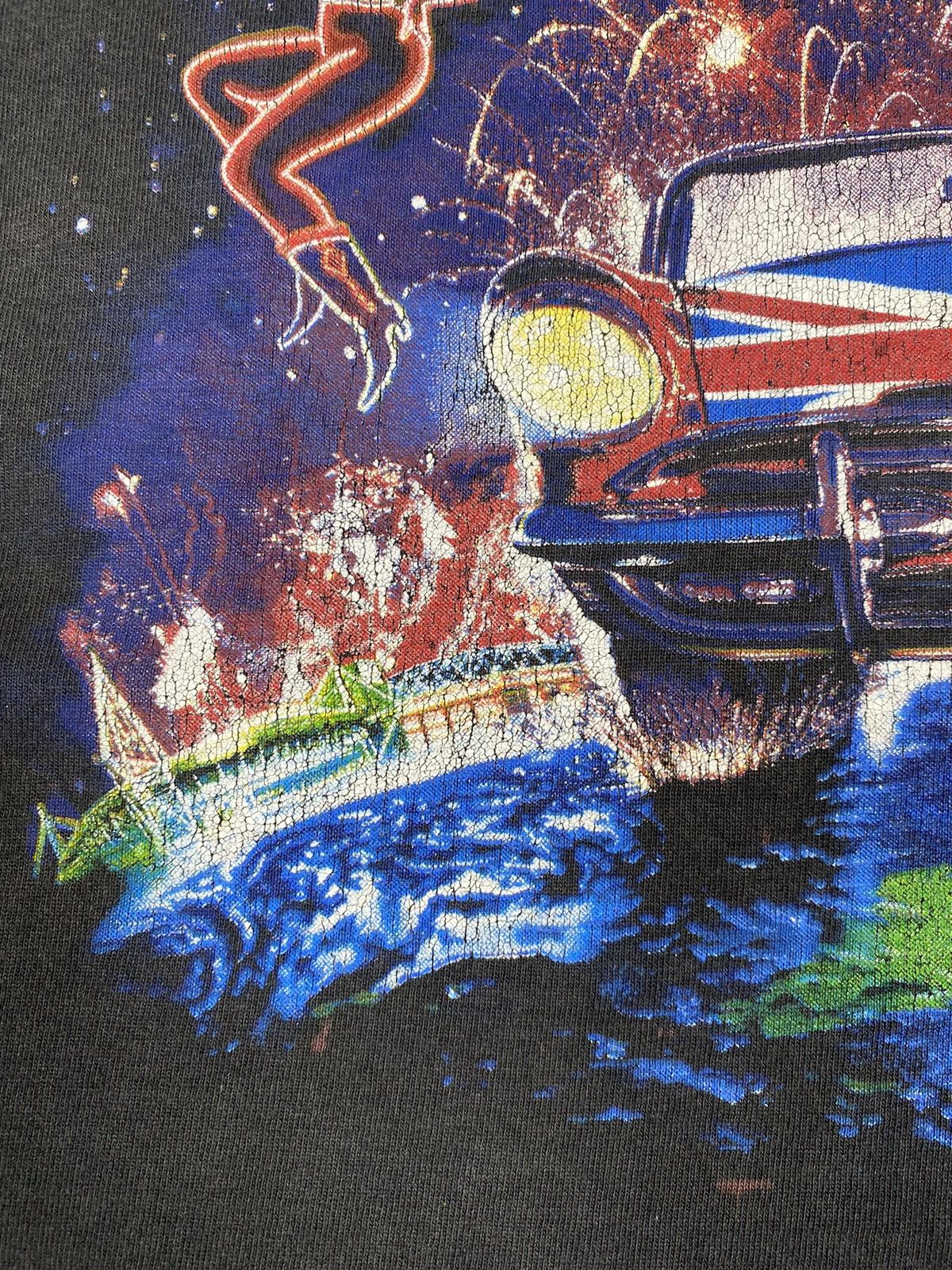 Bon Jovi Bon Jovi Four Wild Nights 2001 Vintage Rock Band Tour Tee Size US L / EU 52-54 / 3 - 10 Thumbnail