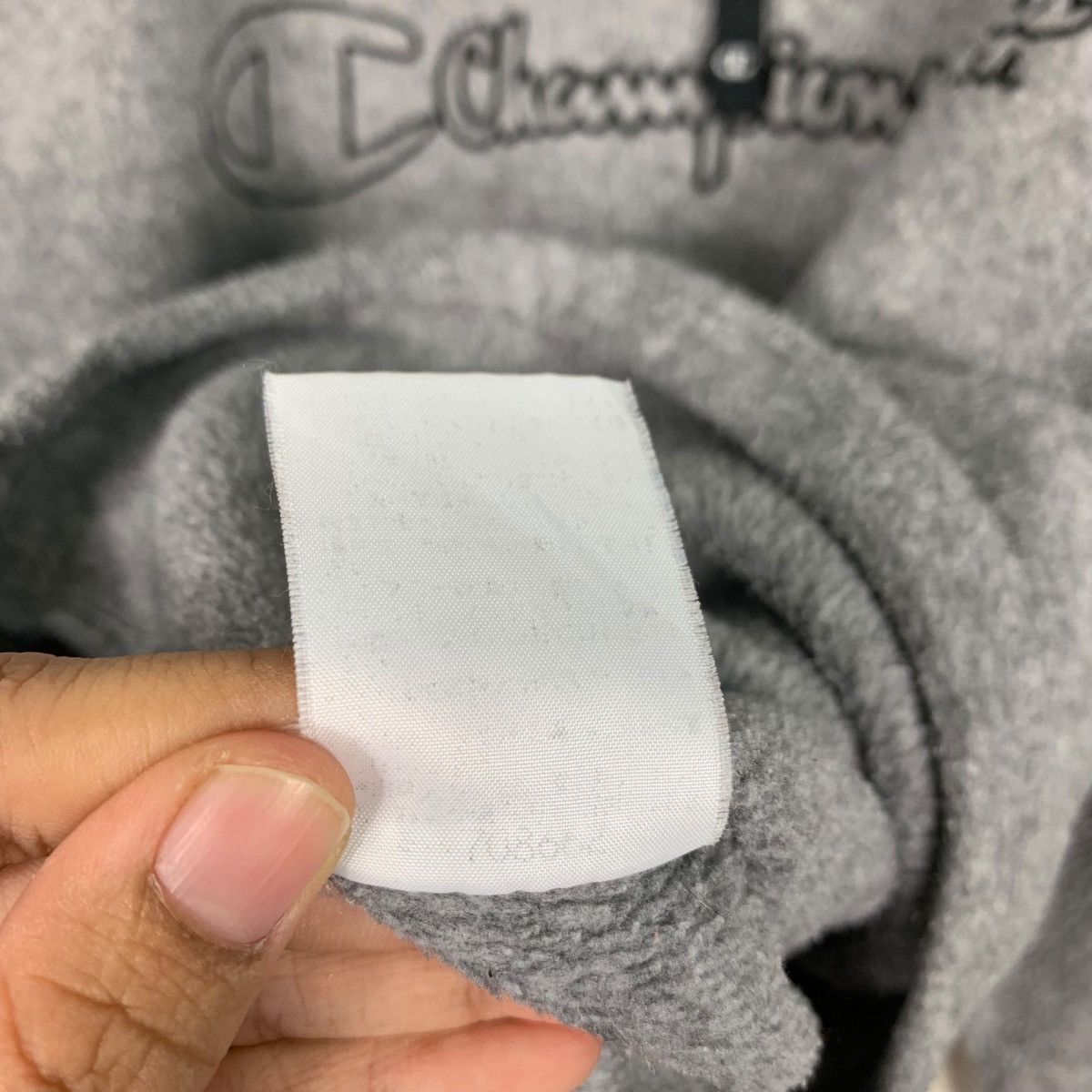 Champion CHAMPION Polartec Big Logo Half Zip Pullover Fleece 1954-C85 Size US L / EU 52-54 / 3 - 18 Thumbnail
