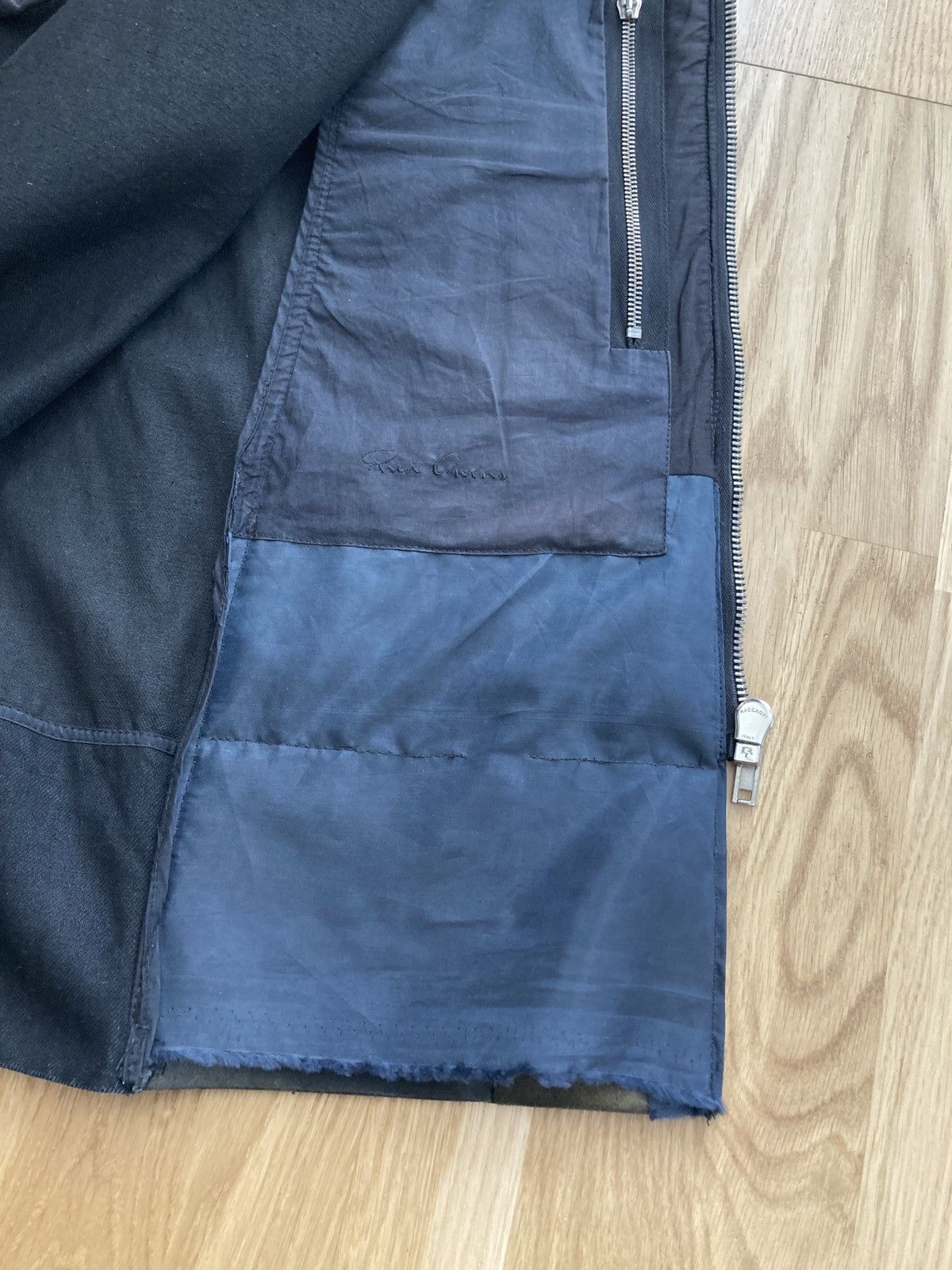 Rick Owens S/S 11 „ANTHEM“ Blistered Lamb Calf Leather Jacket M Size US M / EU 48-50 / 2 - 22 Thumbnail