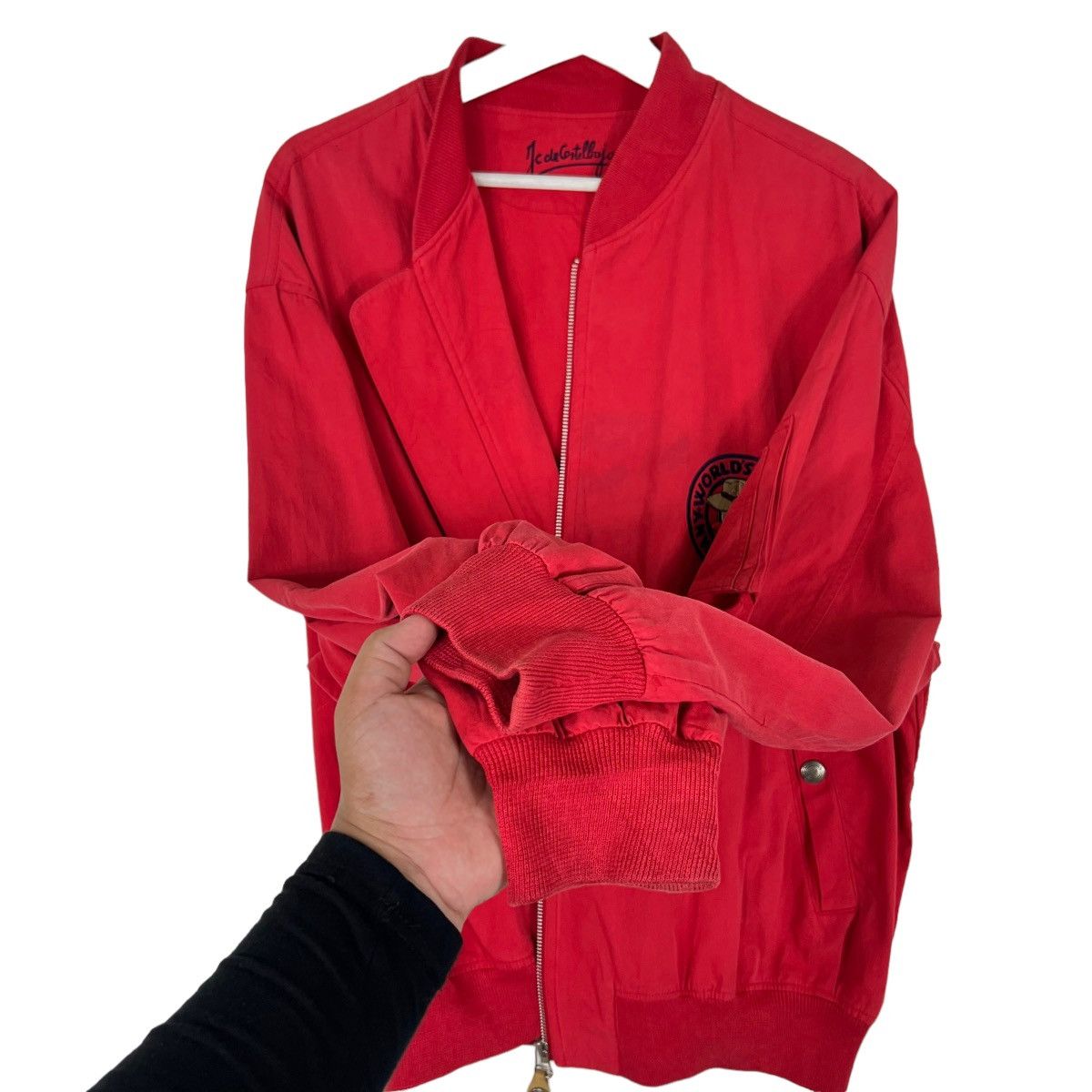 Jean Charles De Castelbajac 🔥1994 VTG CASTLEBAJAC X WARNER BROS BOMBER JACKET Size US M / EU 48-50 / 2 - 10 Thumbnail