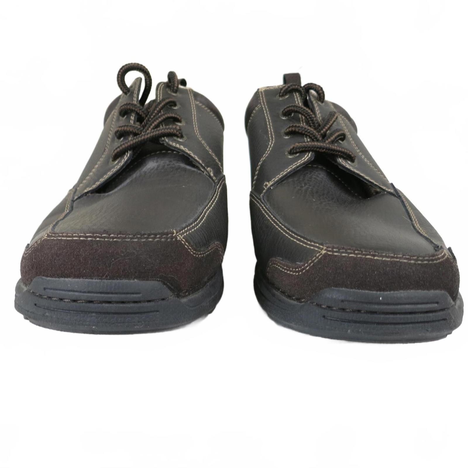 G.H. Bass & Co. Men's 13W Bass Toledo Brown Leather Casual Lace-Up Shoes Size US 13 / EU 46 - 4 Thumbnail