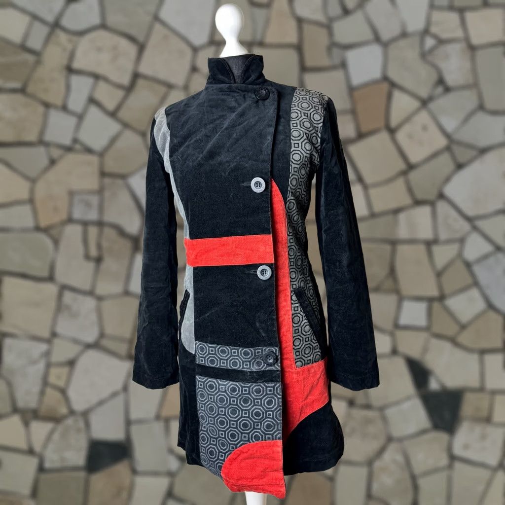 Desigual Desigual Coat Women 38 Multicoloured Cotton Blend Overcoat Jacket, Very Good, Size 38 Womens Size XS / US 0-2 / IT 36-38 - 1 Thumbnail
