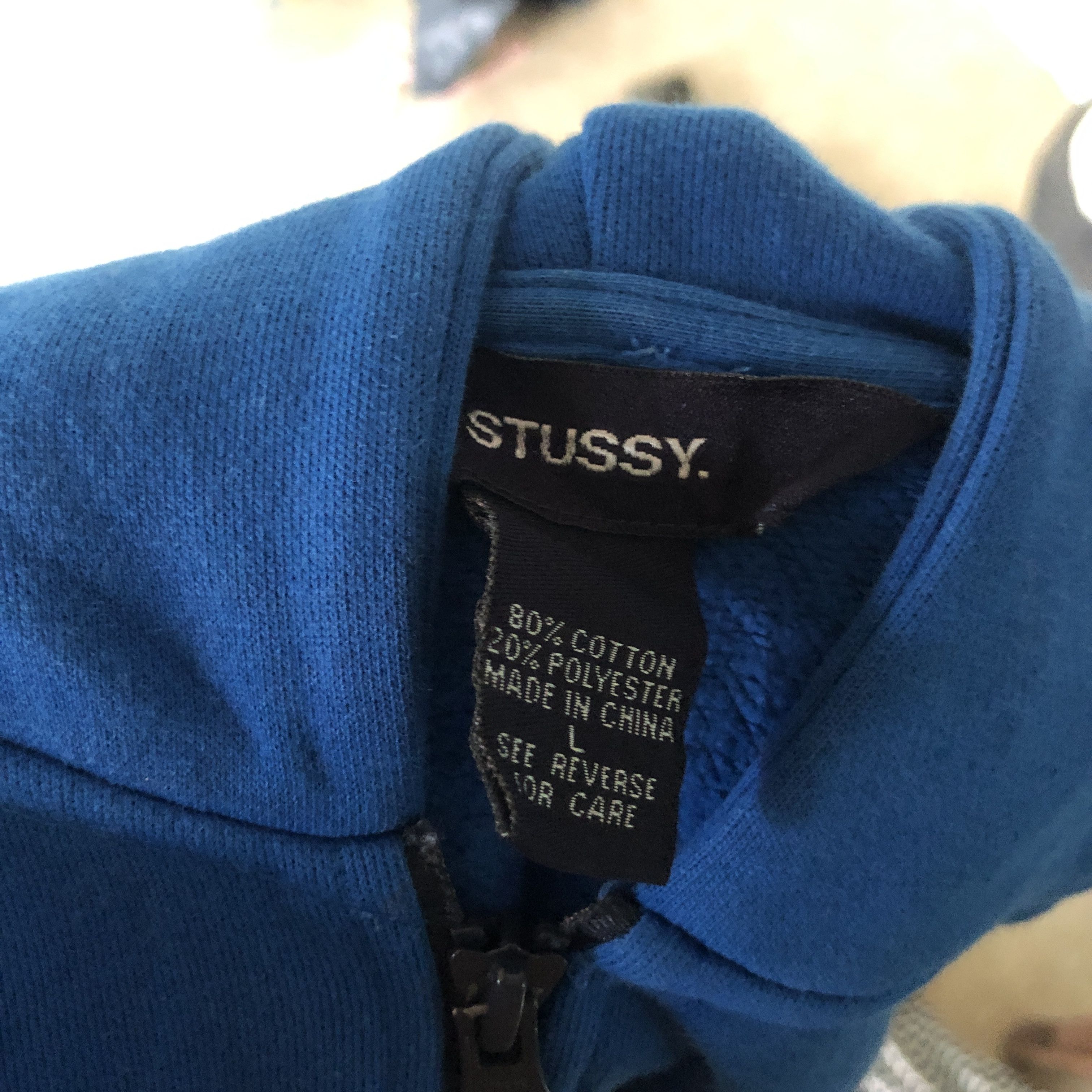Stussy Ziphoodie stussy vintage Size US L / EU 52-54 / 3 - 5 Thumbnail