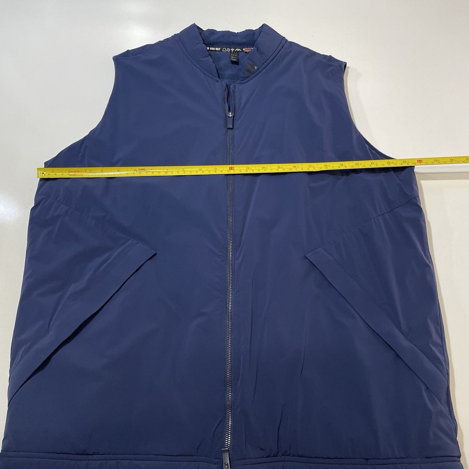 Adidas adidas Golf Ultimate365 Tour Frostguard Padded FG Vest XL Size US XL / EU 56 / 4 - 4 Thumbnail