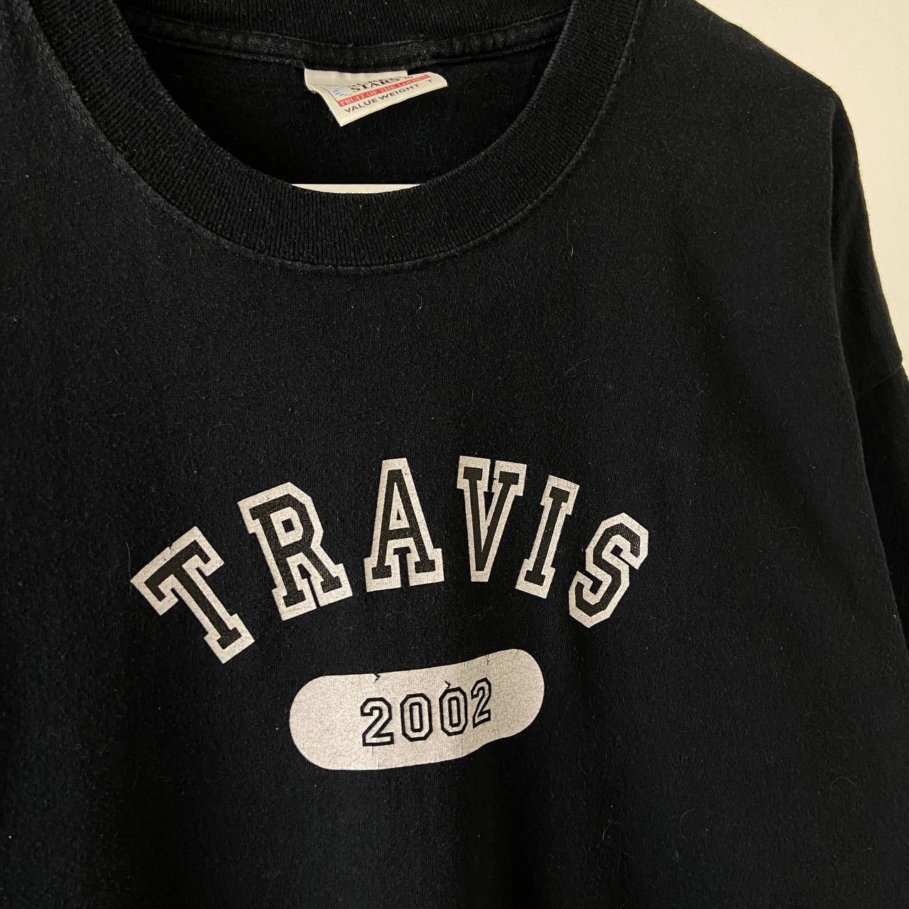 Vintage Travis 2002 Vintage Screen Star Vintage Rap T-Shirt Size US XL / EU 56 / 4 - 3 Thumbnail
