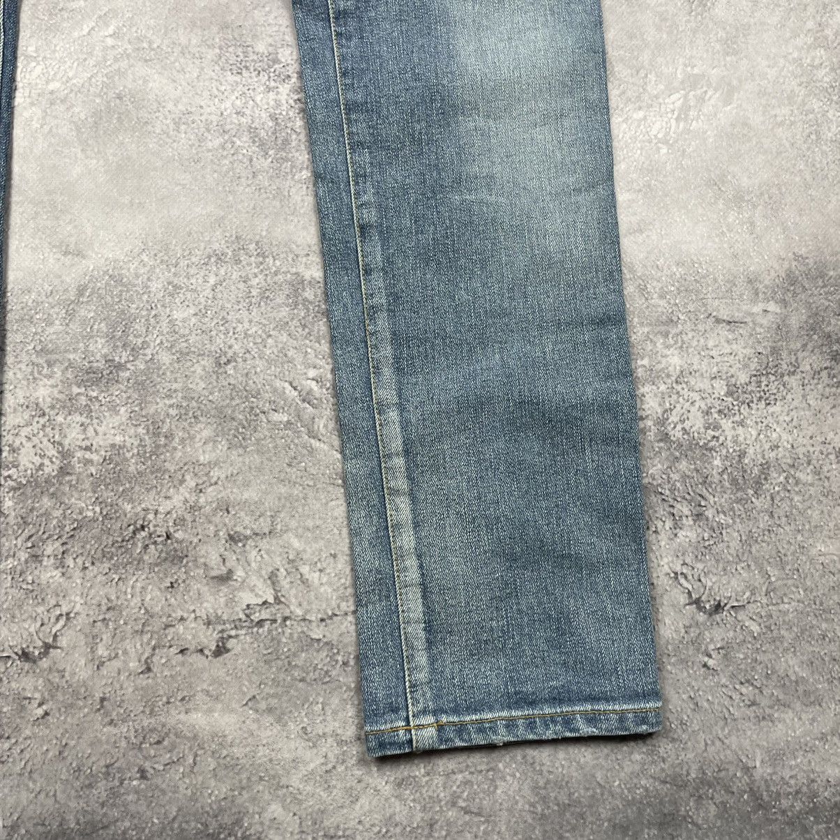 Balmain Balmain Light Blue Biker Stretch Denim Jeans Luxury Size US 34 / EU 50 - 23 Thumbnail
