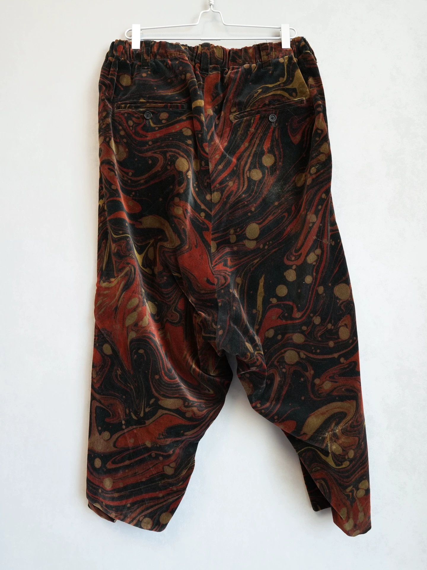 Yohji Yamamoto Yohji Yamamoto 15AW MultiVelvet Show Pants Size 2 Size US 32 / EU 48 - 5 Thumbnail