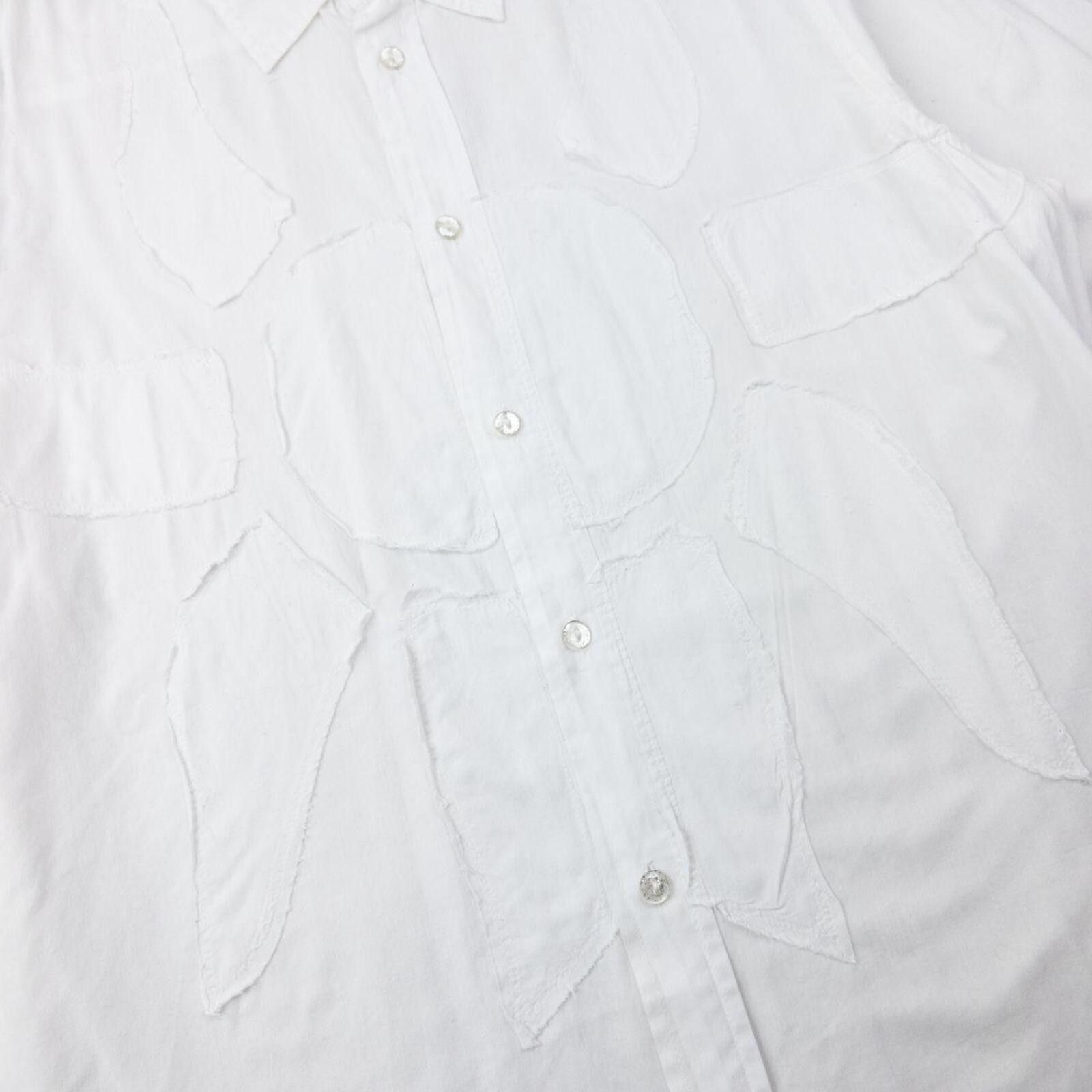 Armani Vintage 2000s Armani Jeans Patchwork Sun LongSleeve Shirt XL Size US XL / EU 56 / 4 - 5 Thumbnail