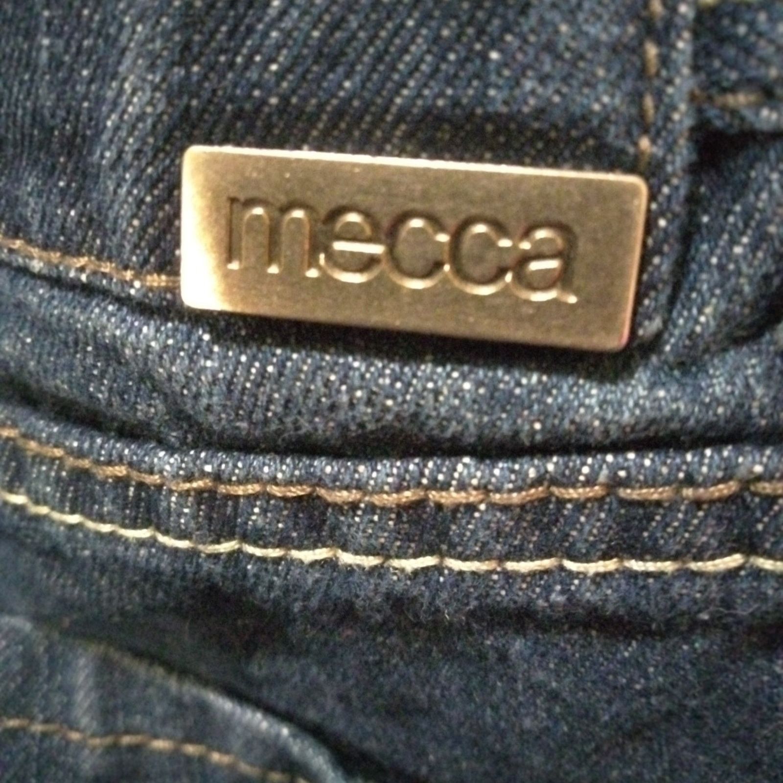 Mecca Mecca Jean Shorts Mens Size 32 Medium Dark Denim Long 90s Size US 32 / EU 48 - 9 Thumbnail