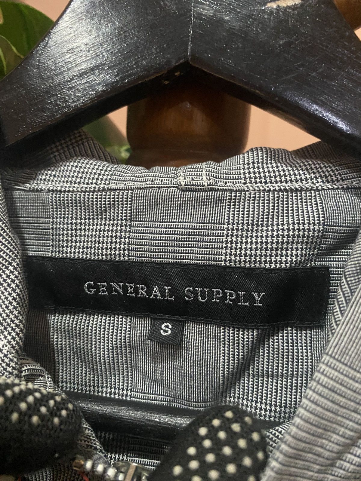 Japanese Brand General Supply Plaid Hooded Lightweight Jacket Size US S / EU 44-46 / 1 - 4 Thumbnail