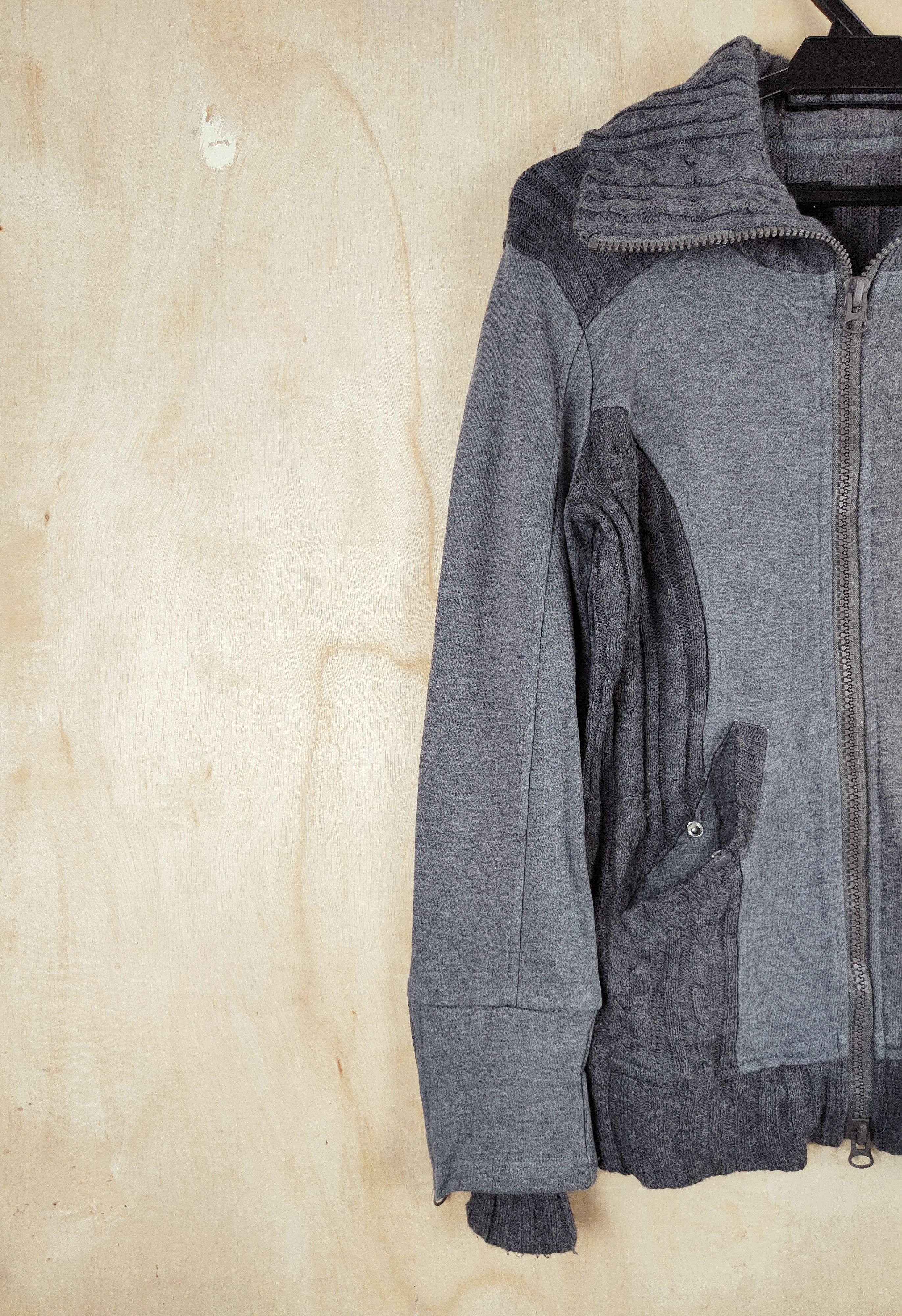 Japanese Brand Ryu Ryu Dark Gray knitwear vintage Sweaters #2603 Size M / US 6-8 / IT 42-44 - 3 Thumbnail