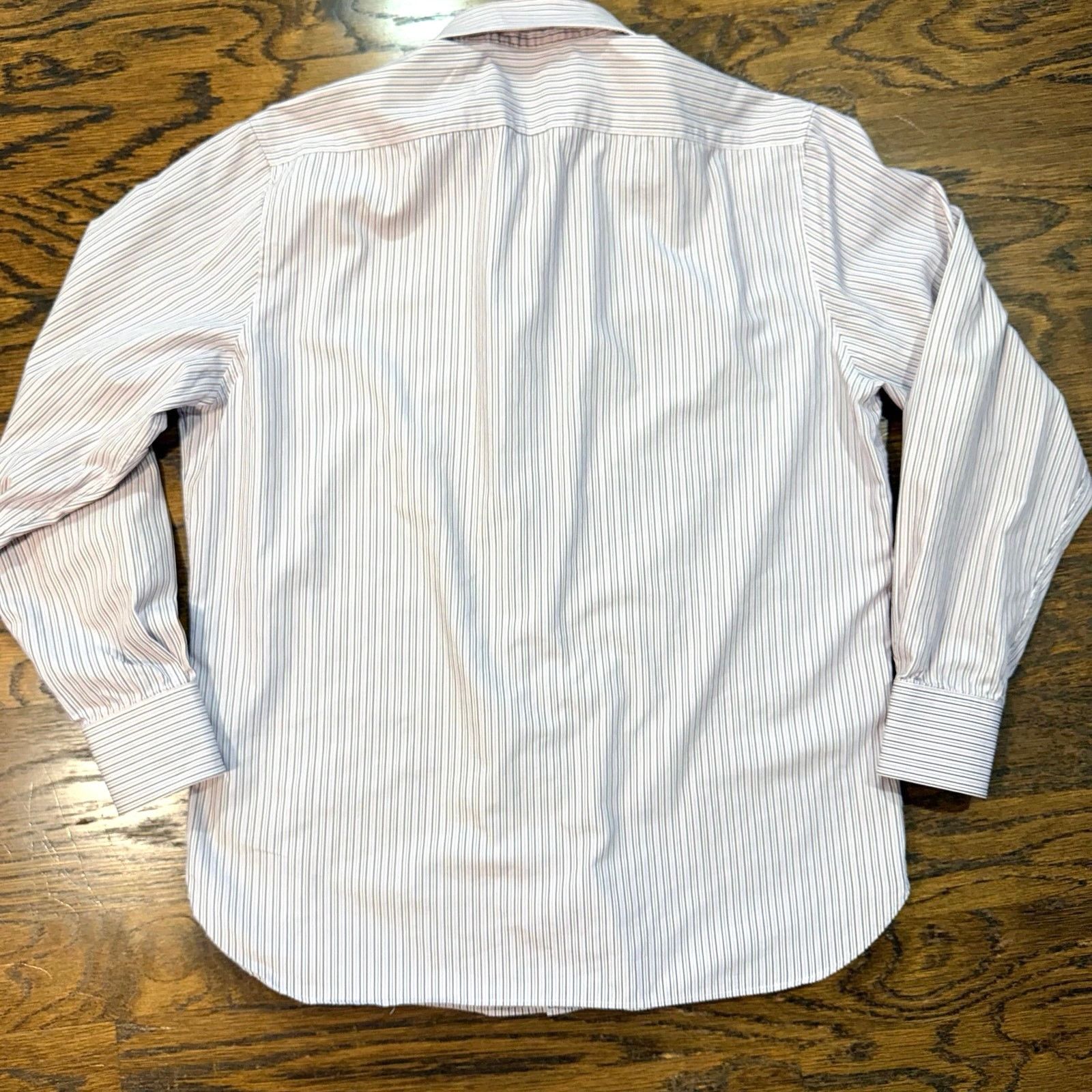 John Varvatos John Varvatos Star USA Men's Shirt 15.5 Reg Fit Striped M Size US M / EU 48-50 / 2 - 4 Thumbnail
