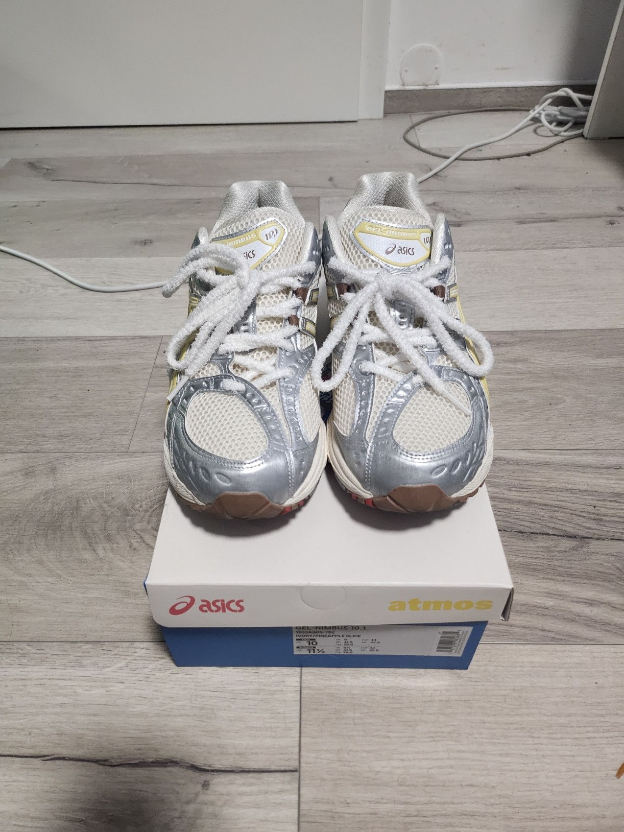 Asics ASICS Gel-Nimbus 10.1 Vandy The Pink x atmos Banana Split Size US 10 / EU 43 - 2 Thumbnail