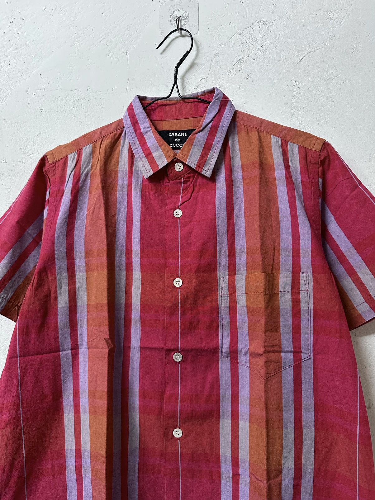 Issey Miyake Cabane De Zucca By Issey Miyake Multi Collor Shirt Size US S / EU 44-46 / 1 - 3 Thumbnail