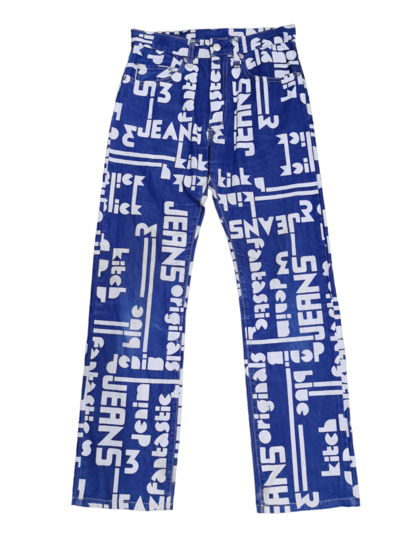 Hysteric Glamour HYSTERIC GLAMOUR KINKY JEANS PUNK STYLE DENIM WAIST 28 Size US 28 / EU 44 - 1 Thumbnail