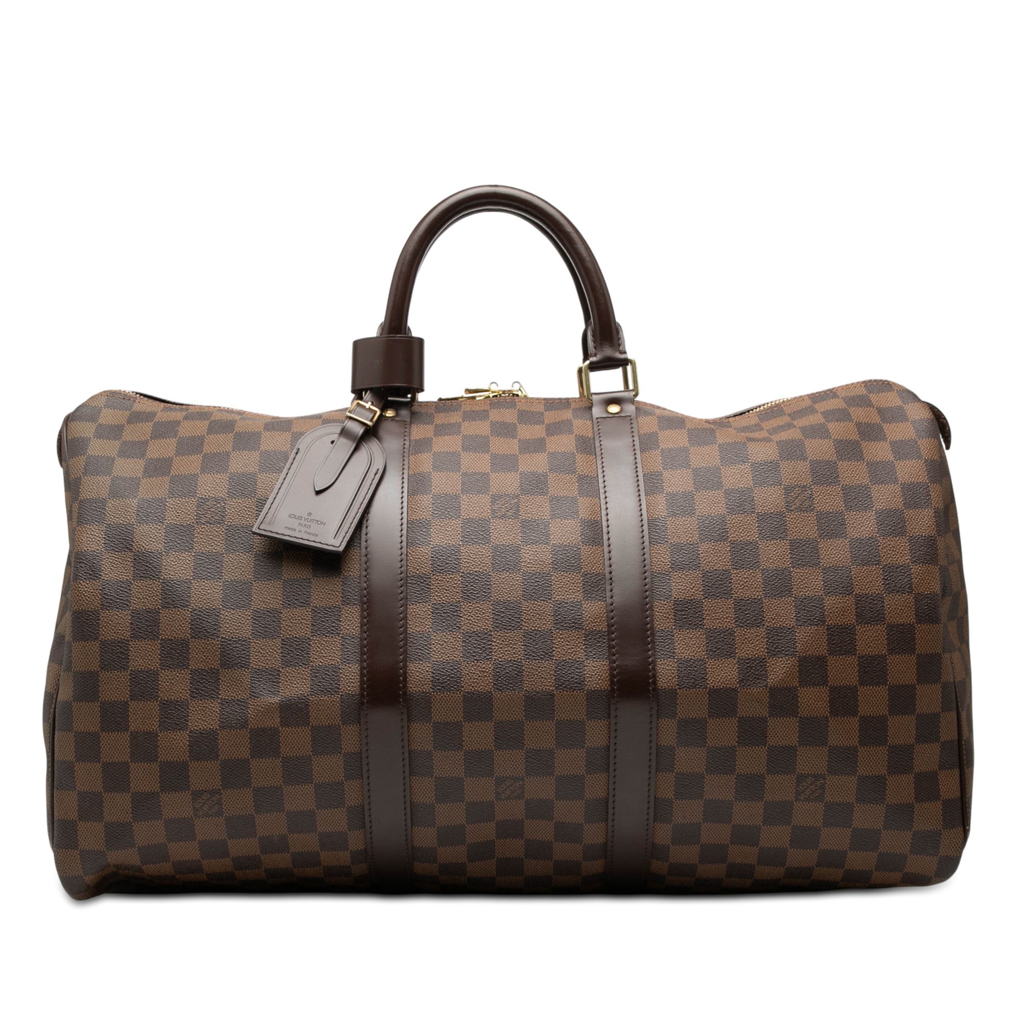 Louis Vuitton Louis Vuitton Damier Ebene Keepall 50 Size ONE SIZE - 1 Thumbnail