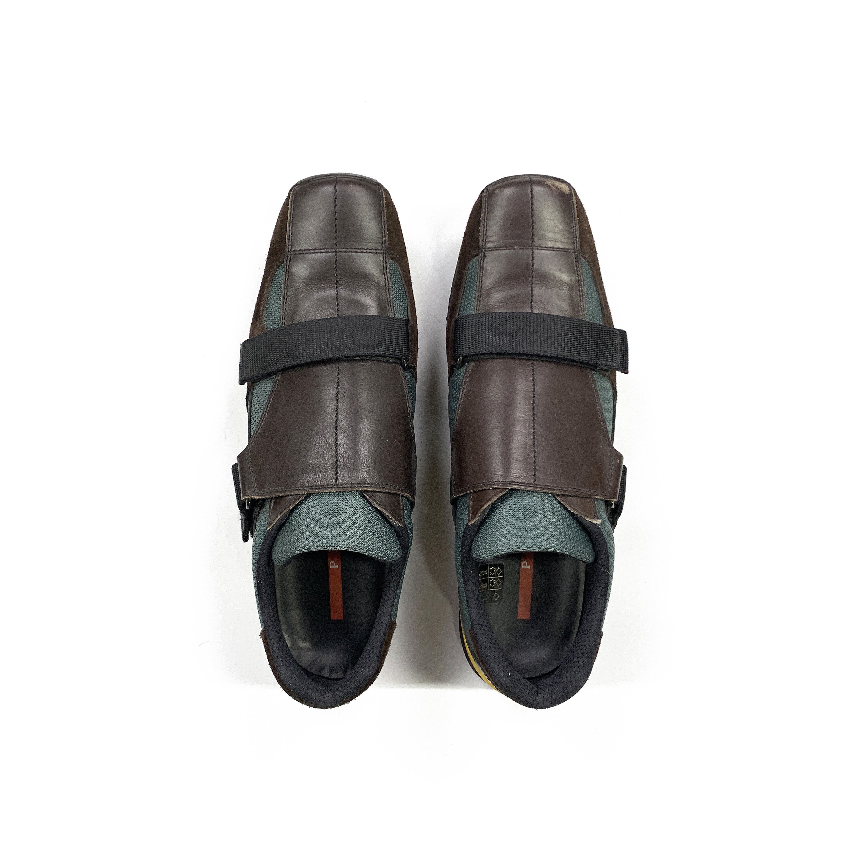 Prada 2000s Strapped Racing Shoes Size US 11 / EU 44 - 2 Thumbnail