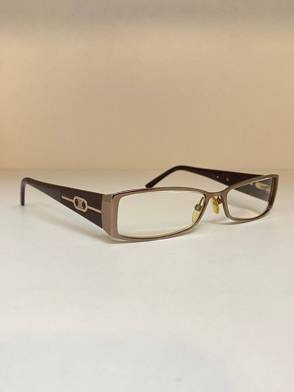 Celine Celine Retro Square Bayonetta Logo Vintage Y2K Eyeglasses Size ONE SIZE - 1 Thumbnail