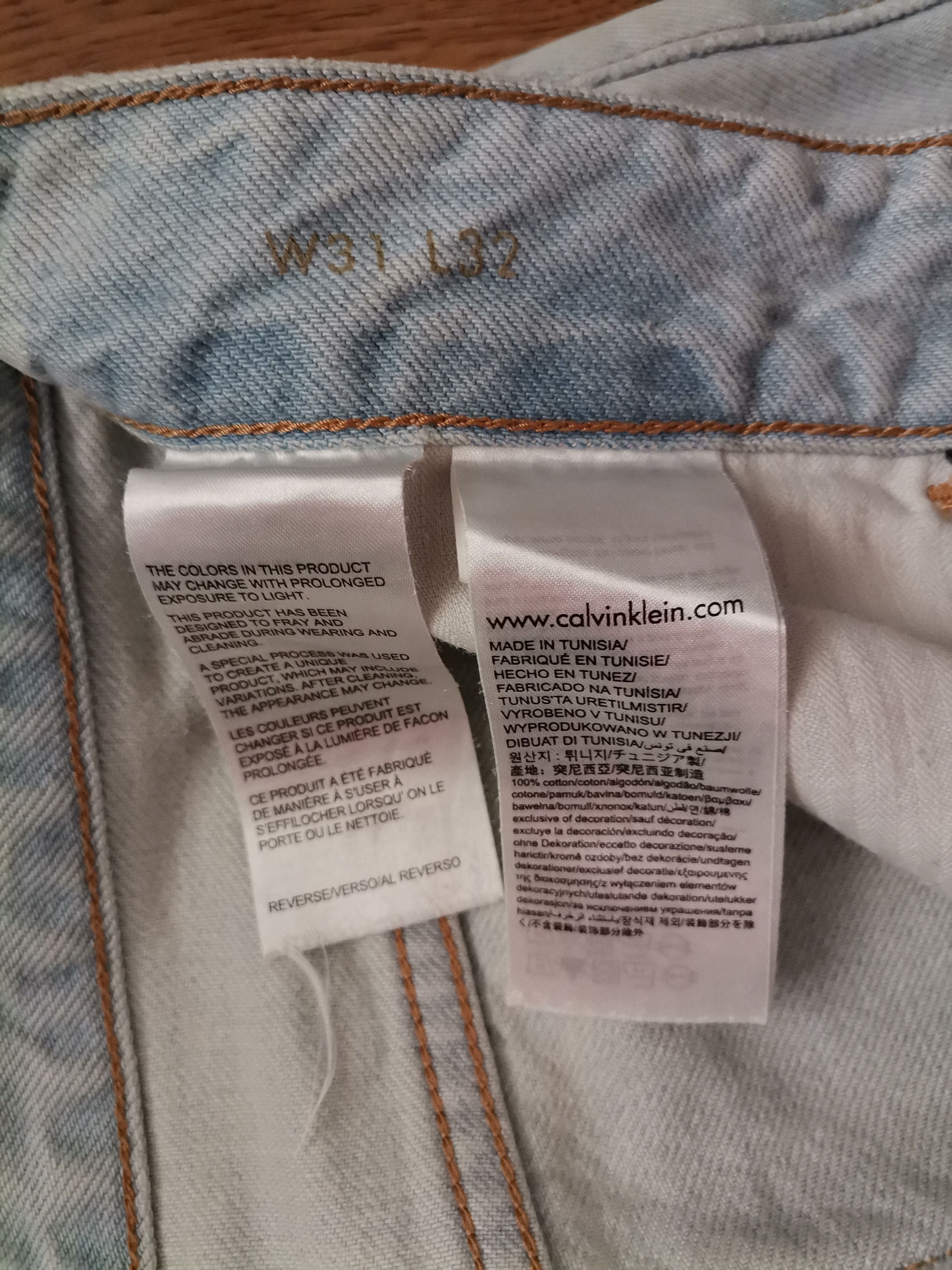 Calvin Klein Calvin Klein Jeans Distressed Jeans Size US 31 - 6 Thumbnail