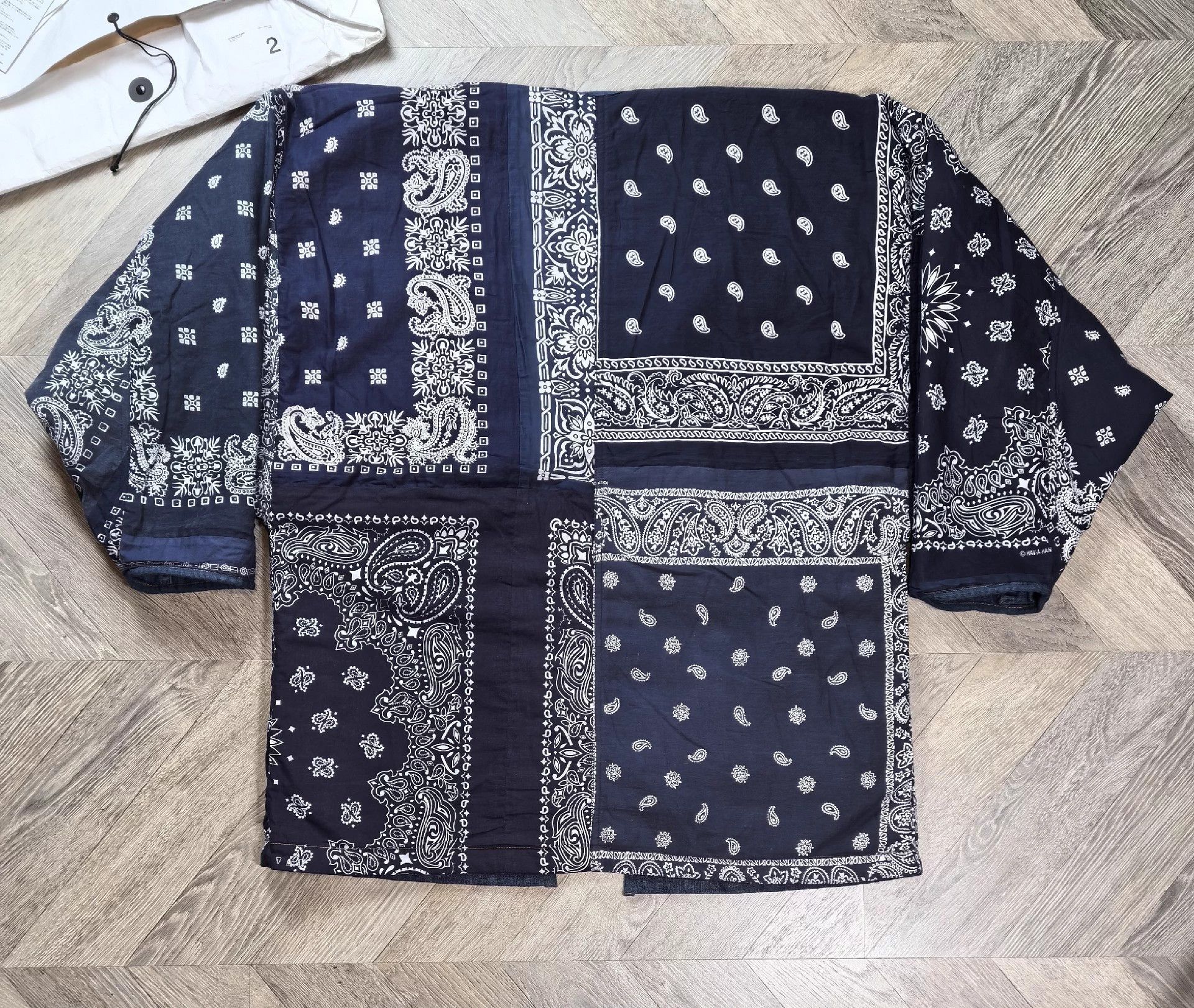 Visvim VISVIM WMV 19SS KIMONO COAT 2-Tone Camo Denim Patchwork 2 Size US M / EU 48-50 / 2 - 3 Thumbnail