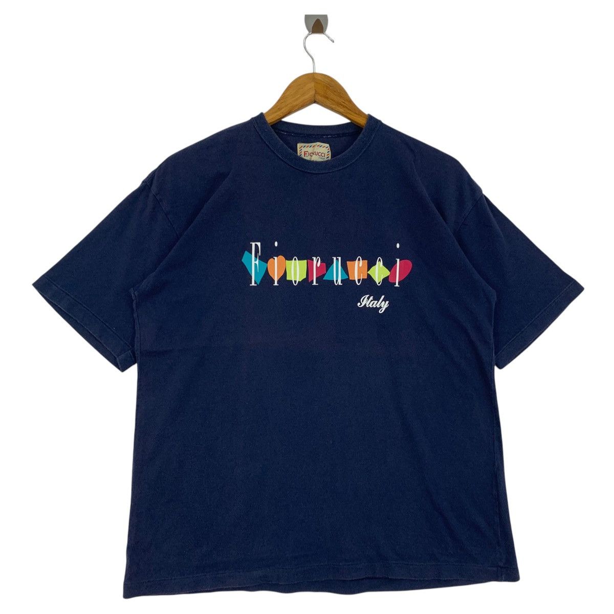 Fiorucci × Vintage Vintage FIORUCCI Italy spellout designer tee Size US M / EU 48-50 / 2 - 1 Thumbnail