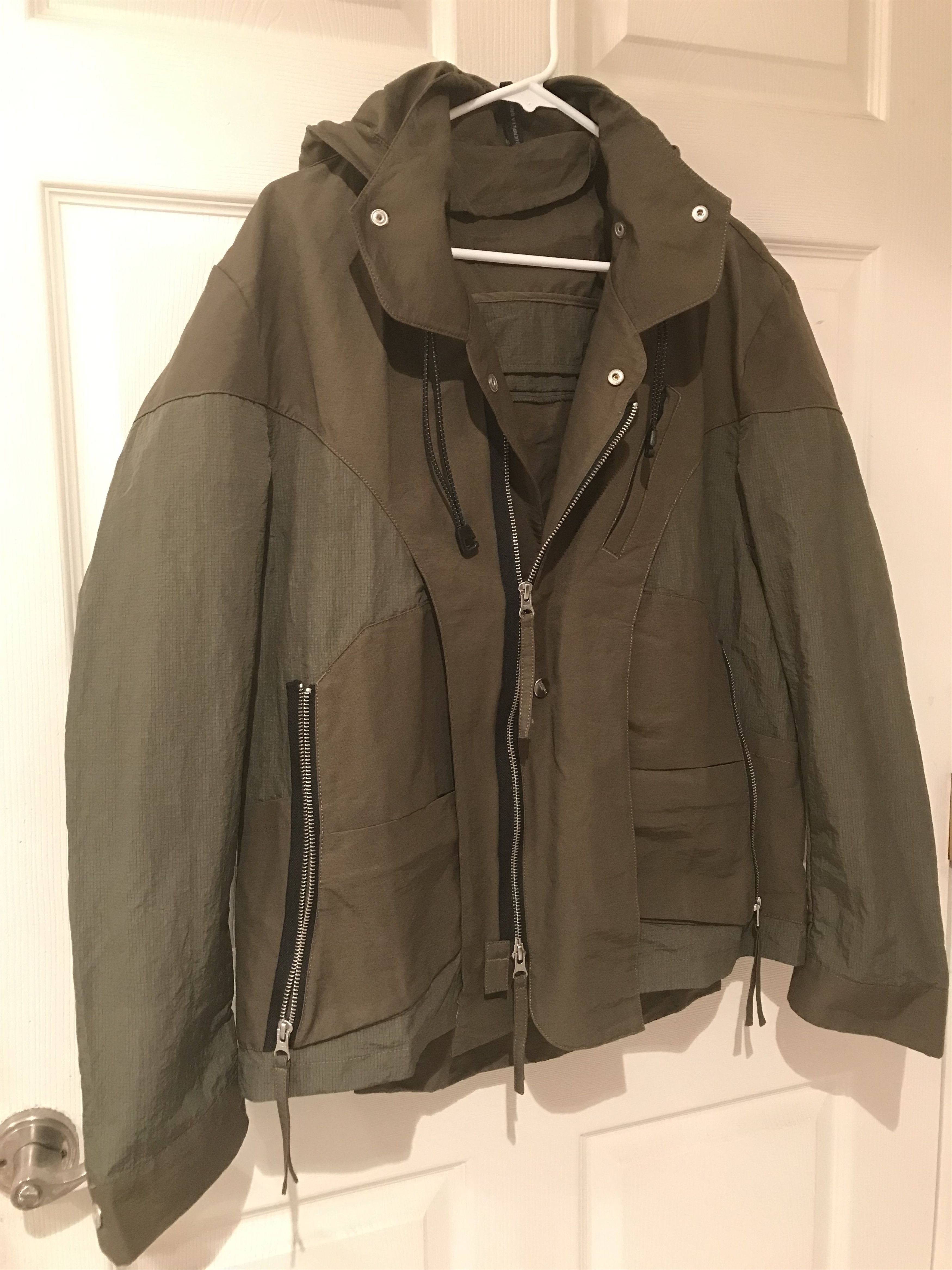 Guerrilla Group Guerrilla Group S5-JJ01 Olive 3-Way Blazer Jacket Size US L / EU 52-54 / 3 - 10 Thumbnail