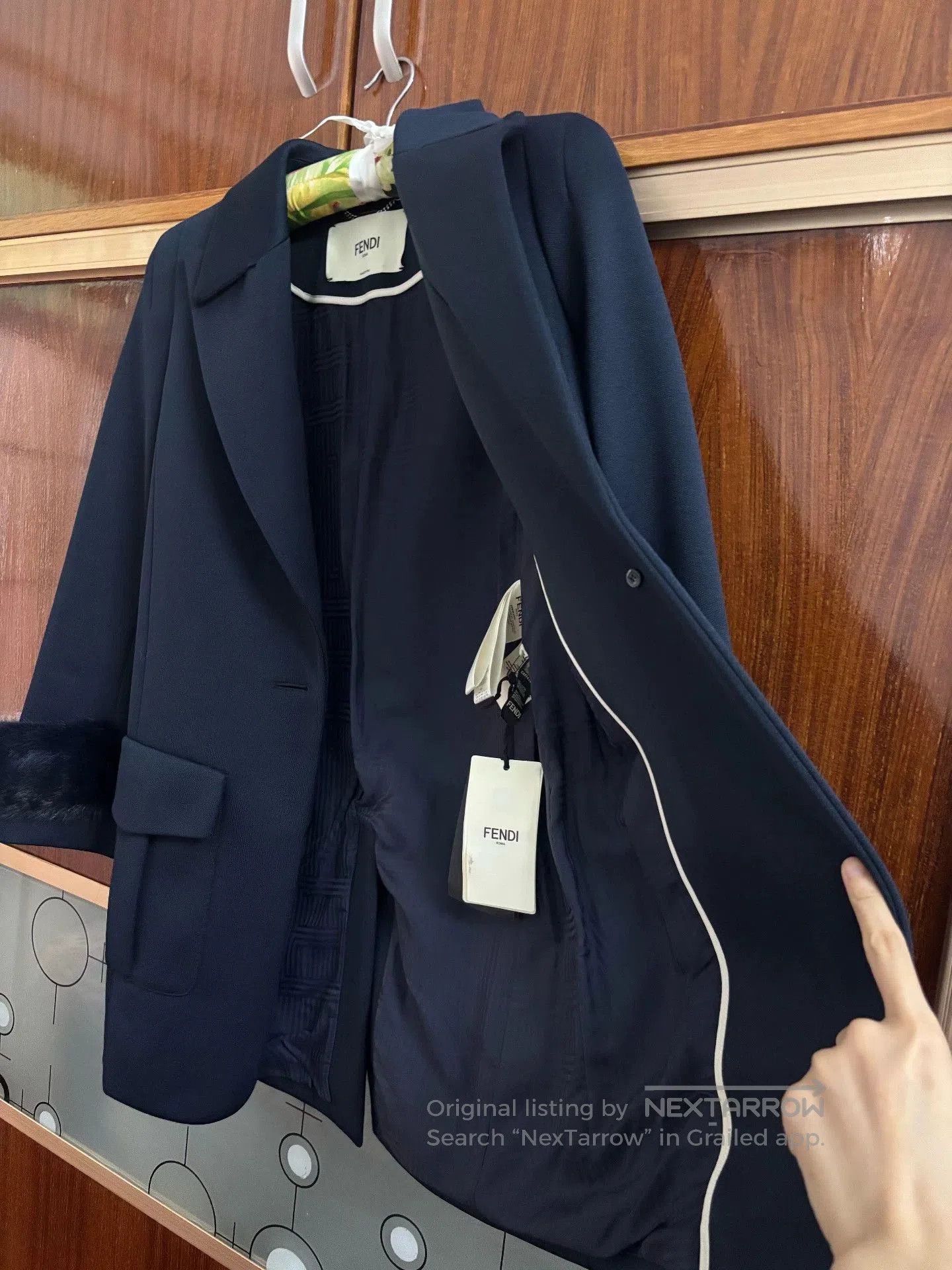 Fendi new fendi women's blazer xs. Size US XS / EU 42 / 0 - 2 Thumbnail