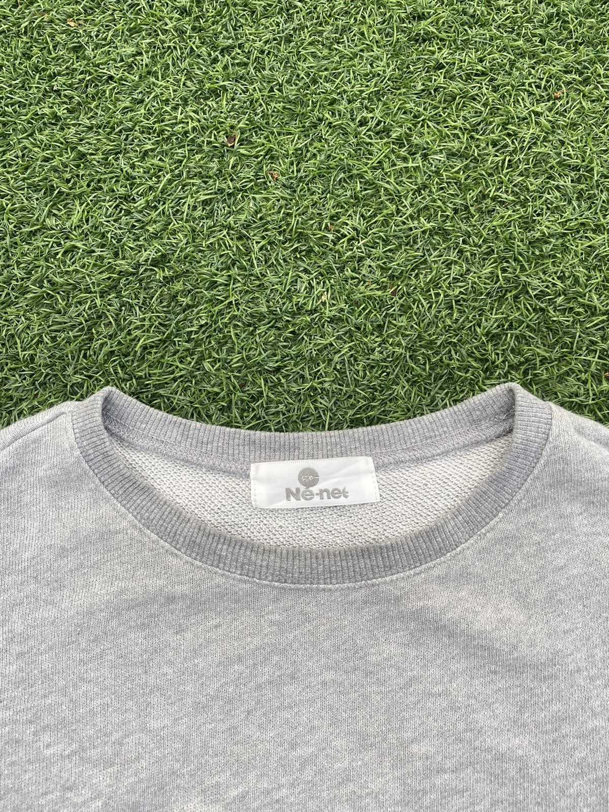 Issey Miyake × Japanese Brand × Ne-Net NE - NET BY ISSEY MIYAKE SAMPLE BASIC GRAY SWEATSHIRT Size US XL / EU 56 / 4 - 3 Thumbnail