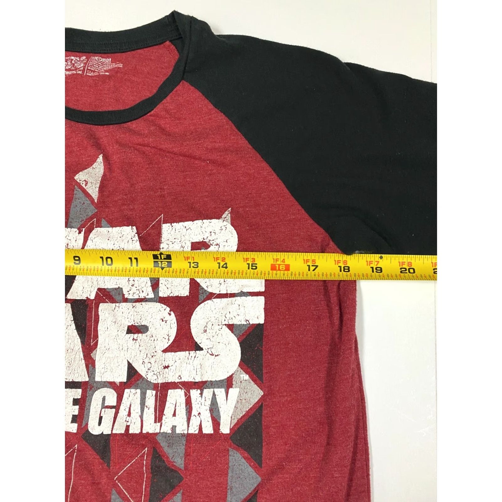 Star Wars Star Wars Shirt Mens Medium Red Crew Neck Short Sleeve Logo Cotton Spandex T-Shirt Star Wars Mens Regular Fit 90s Theme Stars Size US M / EU 48-50 / 2 - 5 Thumbnail