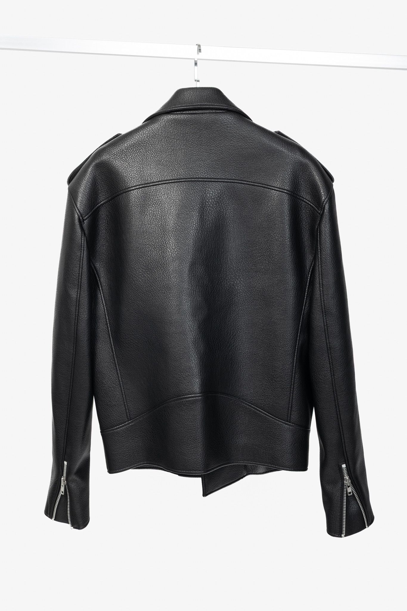 Other paper moon Oversized Vegan Leather Biker Jacket Size ONE SIZE - 2 Thumbnail