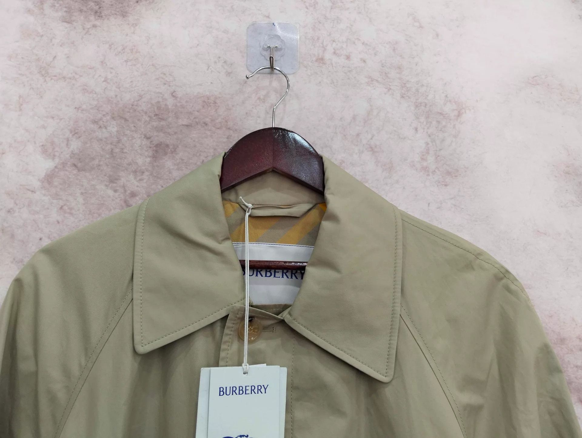 Burberry Burberry Solid Trench Coat Size 48 Size US M / EU 48-50 / 2 - 9 Thumbnail
