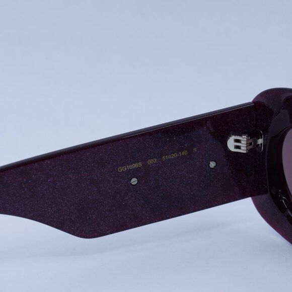 Gucci Gucci GG1696S 003 Sunglasses Violet - Lowest Price! Size ONE SIZE - 8 Thumbnail
