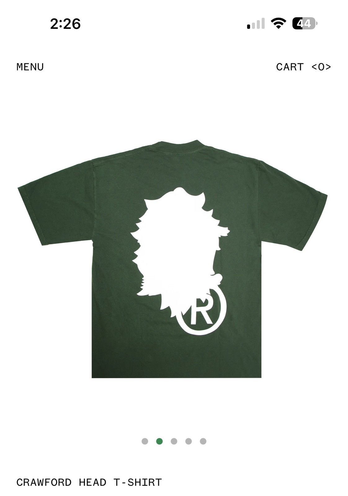 Talking Terps Crawford Head T Shirt Green Size US M / EU 48-50 / 2 - 2 Thumbnail