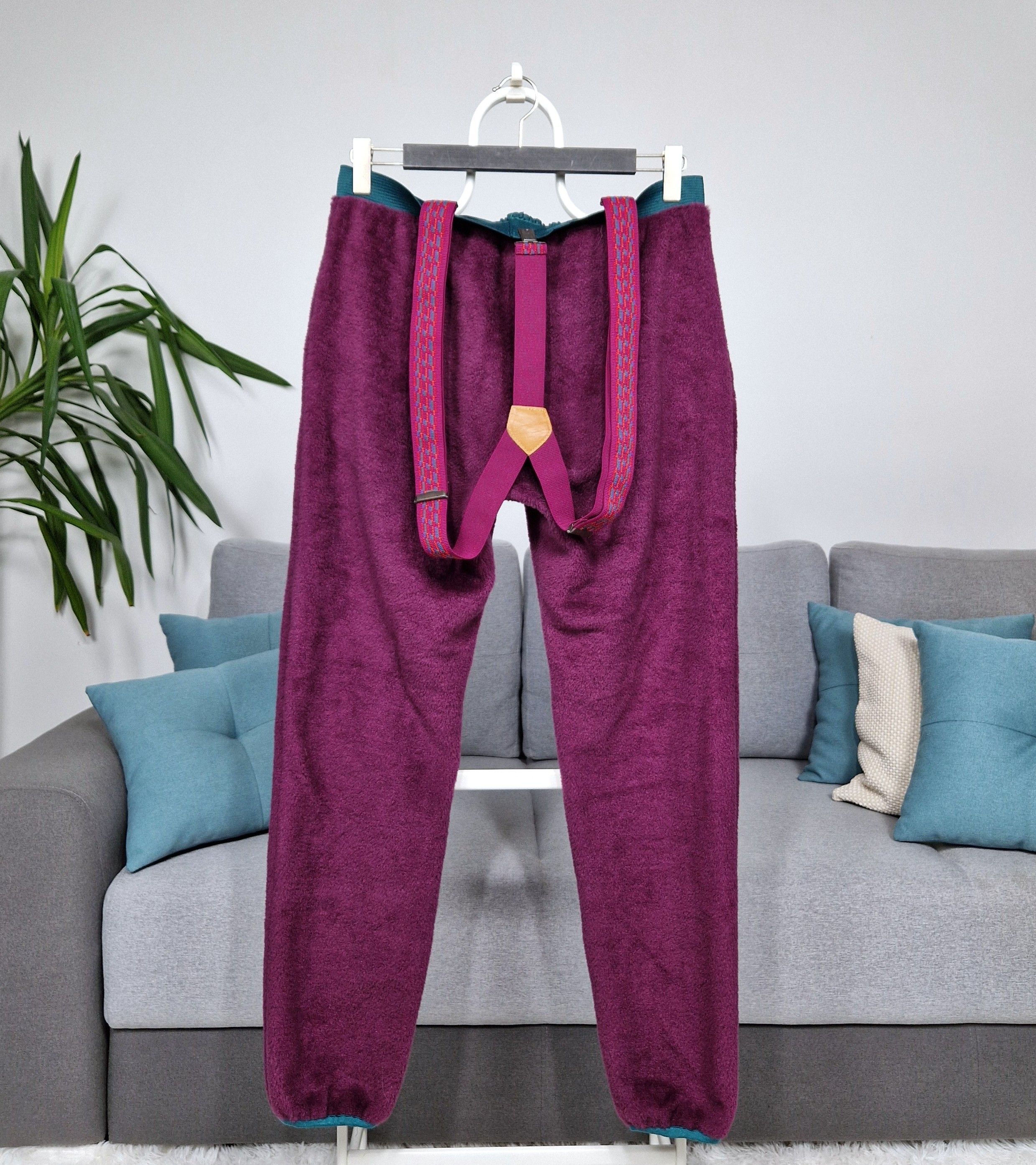 Helly Hansen Helly Hansen vintage 80s 90s fleece pants with suspenders Size US 38 / EU 54 - 4 Thumbnail