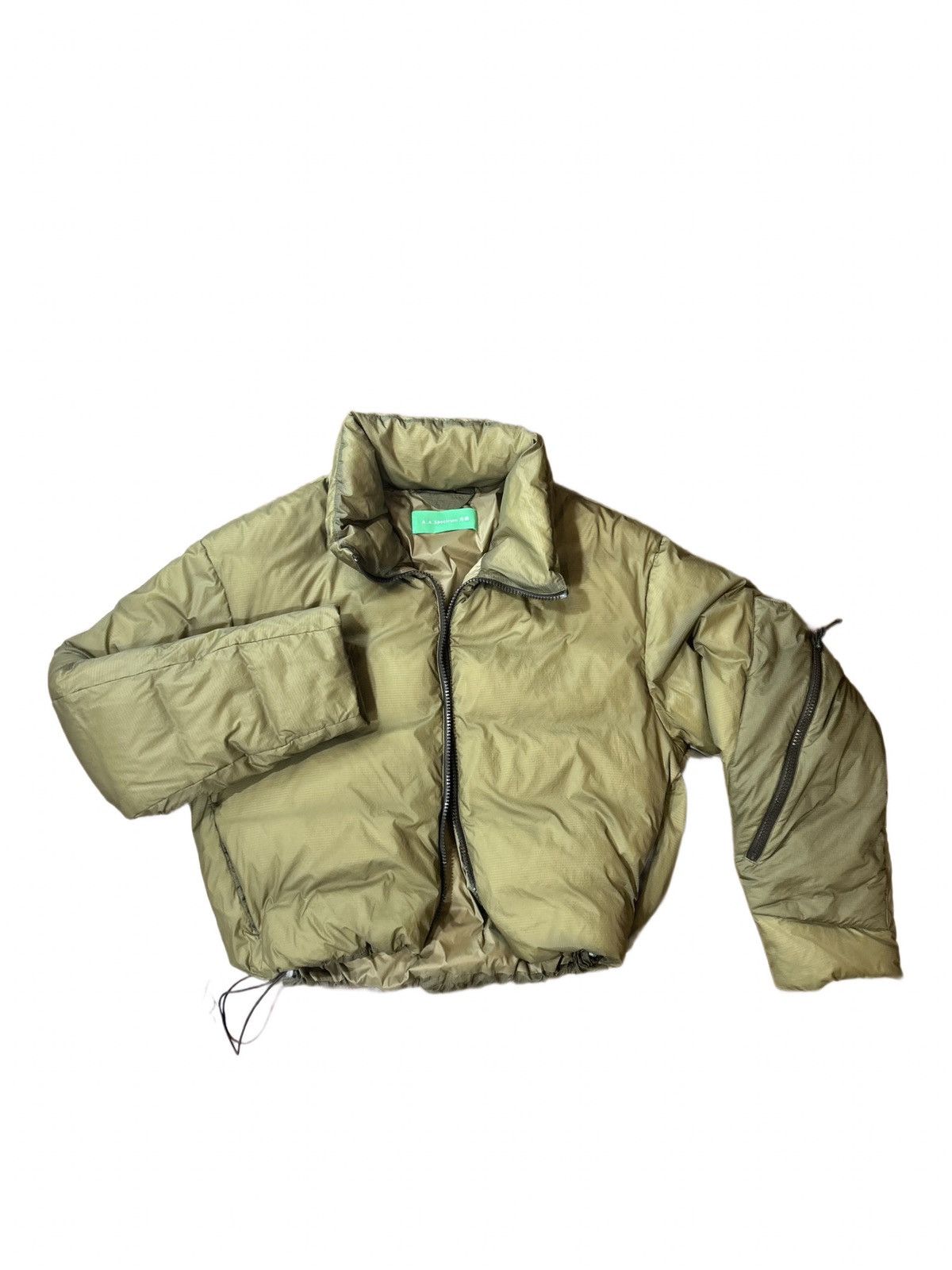 Other A.A. Spectrum Short Puffa Duck Down Jacket Unisex Medium EUC Size M / US 6-8 / IT 42-44 - 2 Thumbnail