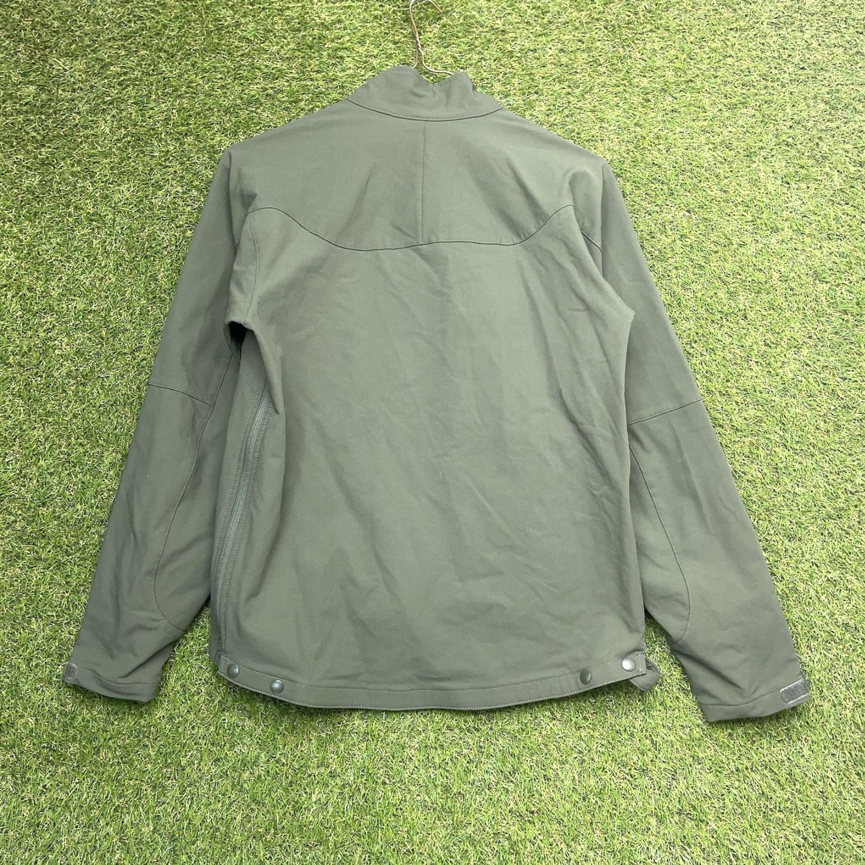 Vintage Horace Jacket Mens Small Green Soft Shell Full Zip Nylon Outdoors Workwear y2k Size US S / EU 44-46 / 1 - 2 Thumbnail