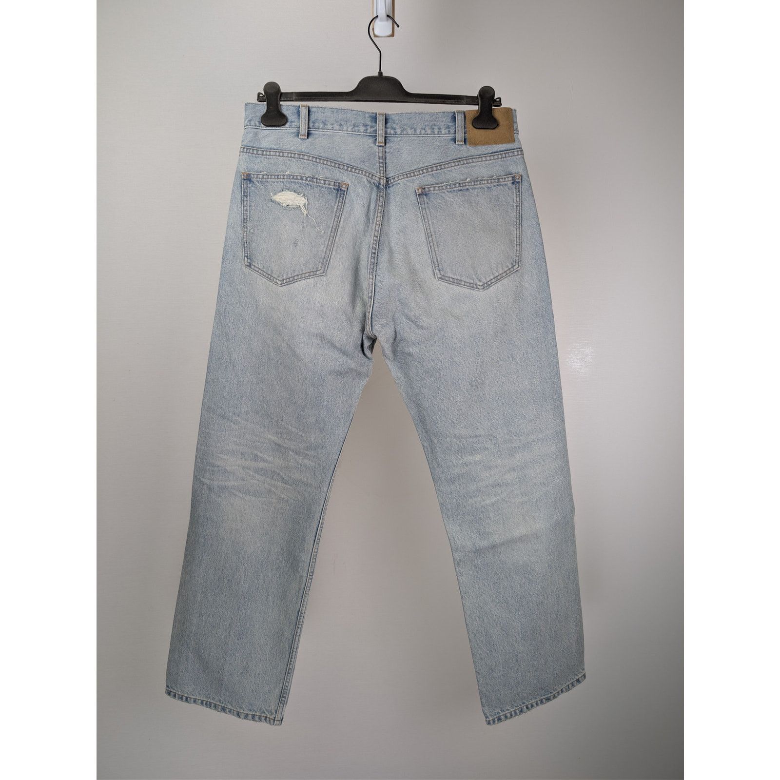 Celine o1rshd1 Denim jeans in Light Blue Size US 34 / EU 50 - 10 Thumbnail
