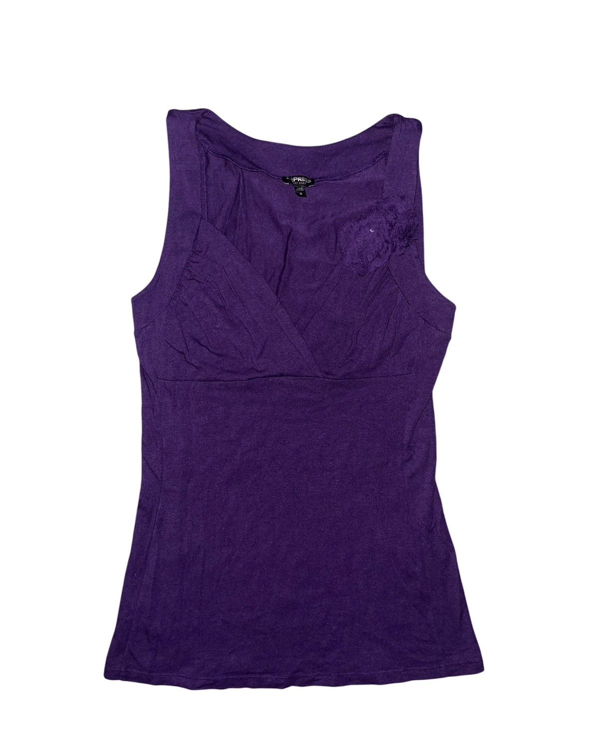 Japanese Brand Vintage Y2K purple tank top 👾🔮 Size S / US 4 / IT 40 - 1 Thumbnail