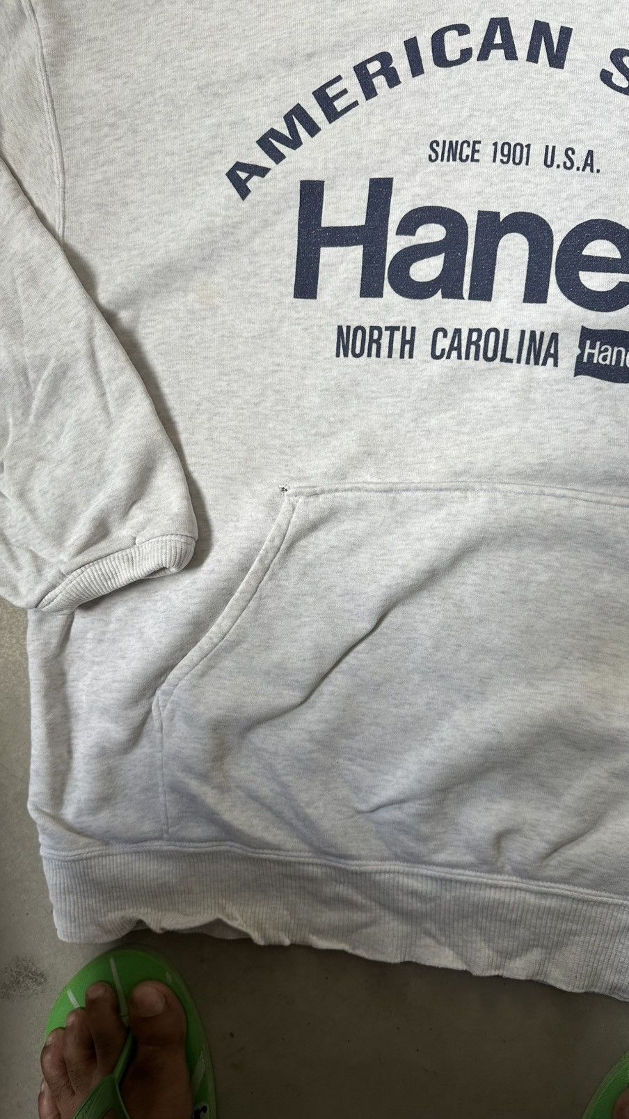 Hanes VINTAGE HANES LOGO SWEATER Size US L / EU 52-54 / 3 - 4 Thumbnail