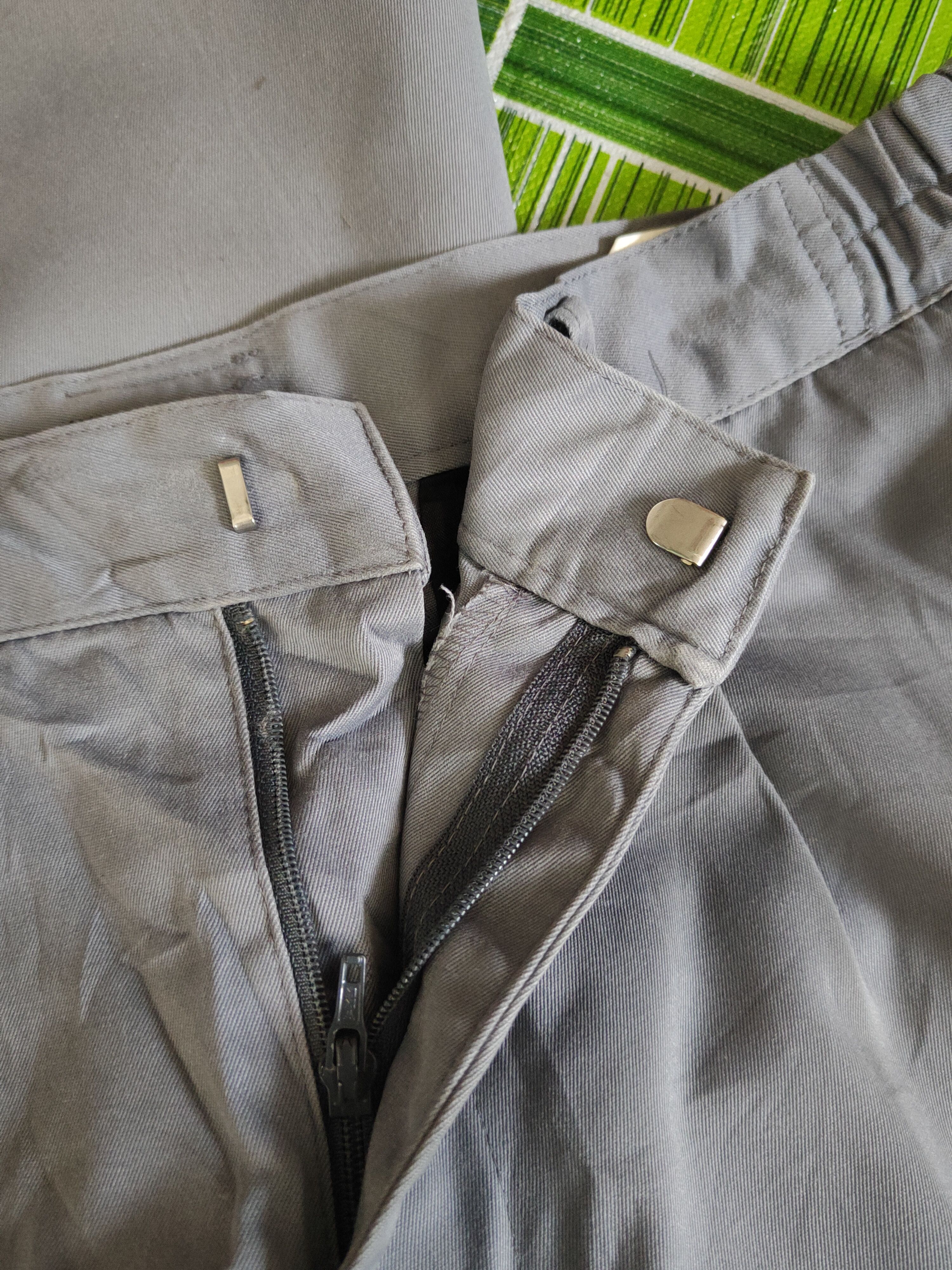 Japanese Brand Konoike Group Gray Multipocket Tactical Cargo Pants #S2325 Size US 30 / EU 46 - 14 Thumbnail