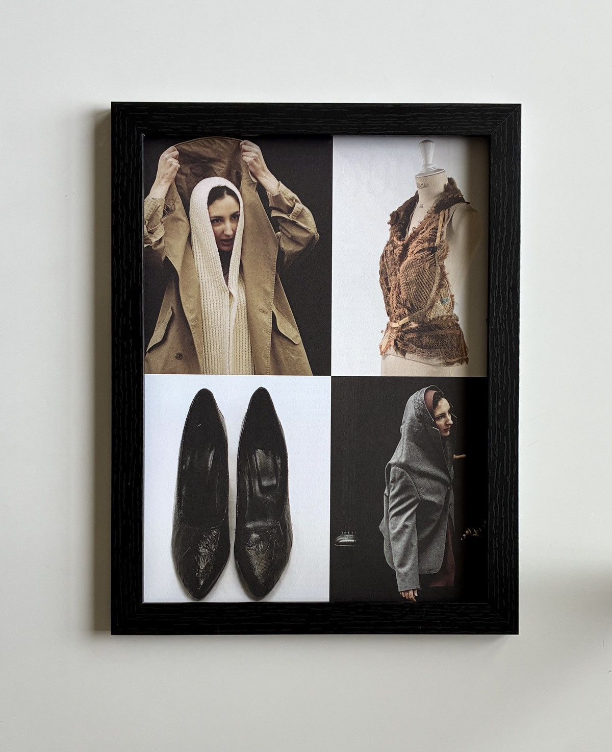 Maison Margiela Maison Margiela Archive Fashion photo framed 9x12 Size ONE SIZE - 1 Thumbnail