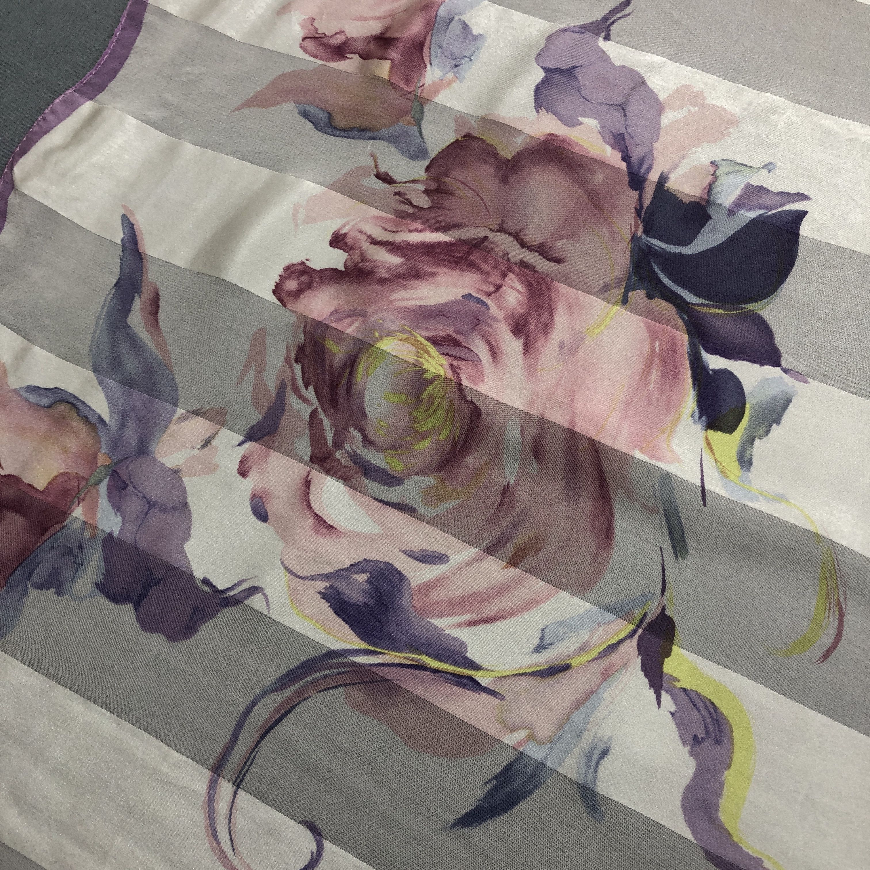 Designer × Vintage Vintage Basile SILK Scarf Twill Stole Wraps Scarves Size ONE SIZE - 11 Thumbnail