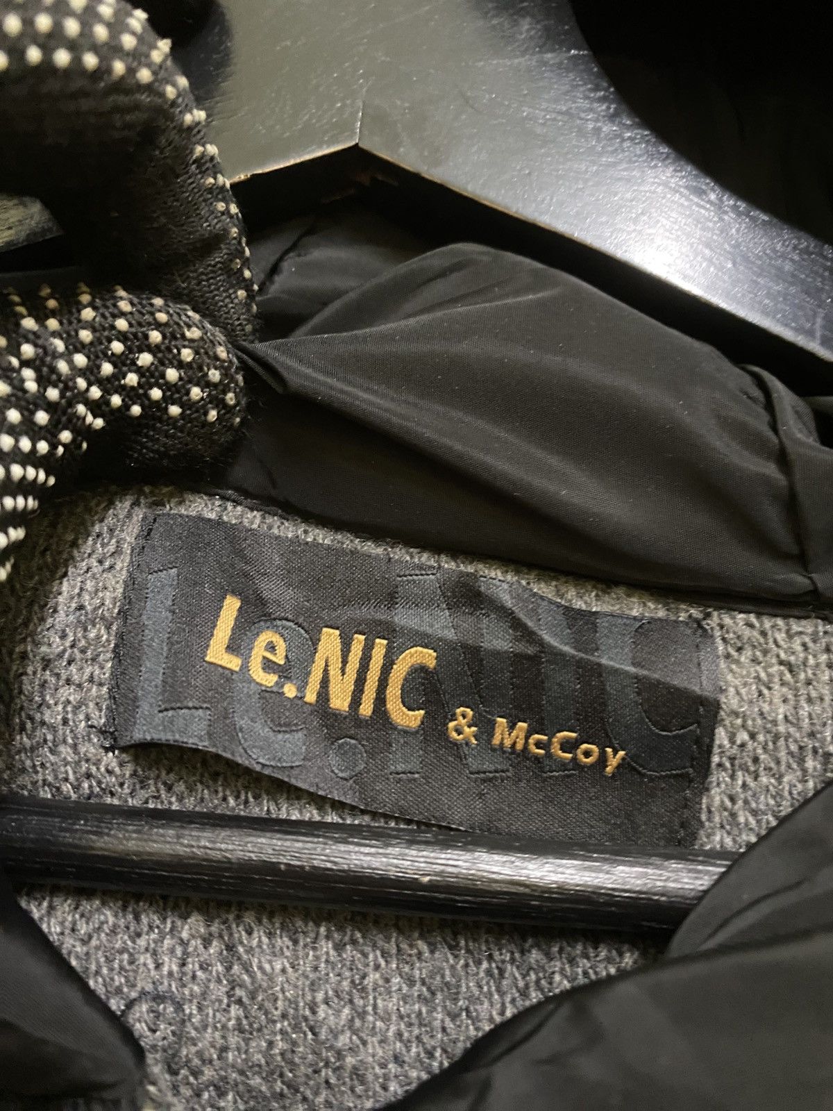 The Real McCoy's VINTAGE Y2K MCCOY KNIT HOODIE Size US M / EU 48-50 / 2 - 4 Thumbnail