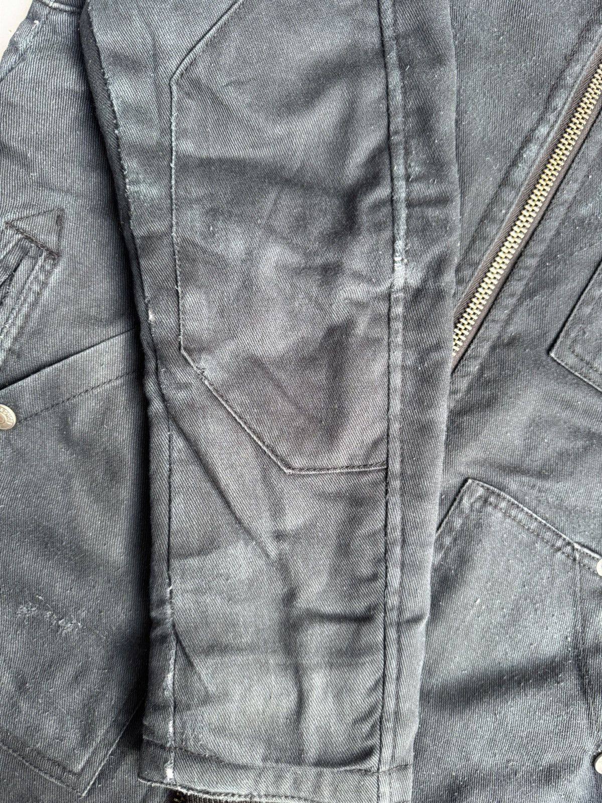 Schott VERY RARE VINTAGE JACKET SCHOTT BROS PERFECTO TWILL SHERPA Size US M / EU 48-50 / 2 - 8 Thumbnail