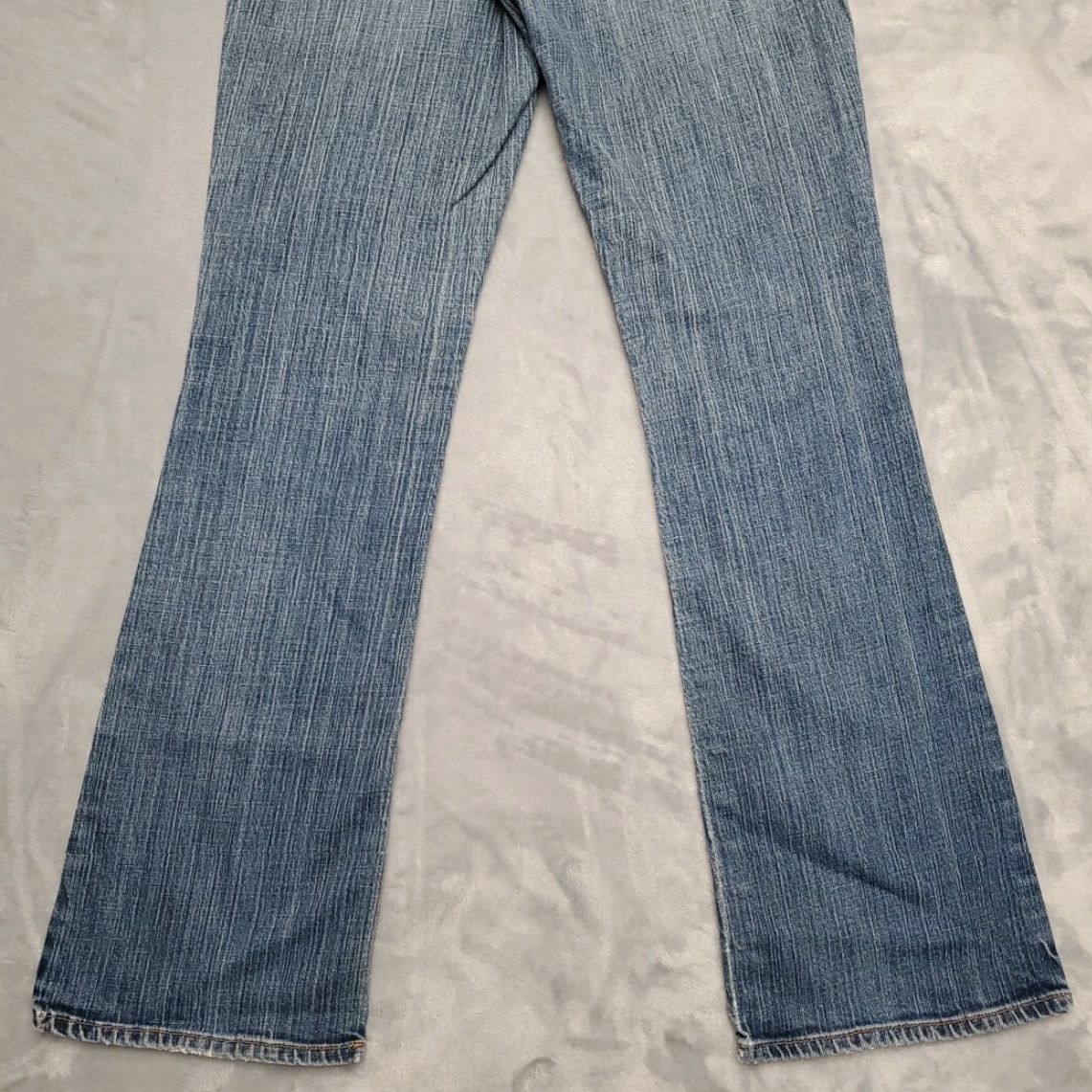 Eddie Bauer VINTAGE Eddie Bauer Jeans Womens 2 Faded Blue Denim Bootcut Everyday Comfort Pants VTG Size 26" / US 2 / IT 38 - 7 Thumbnail
