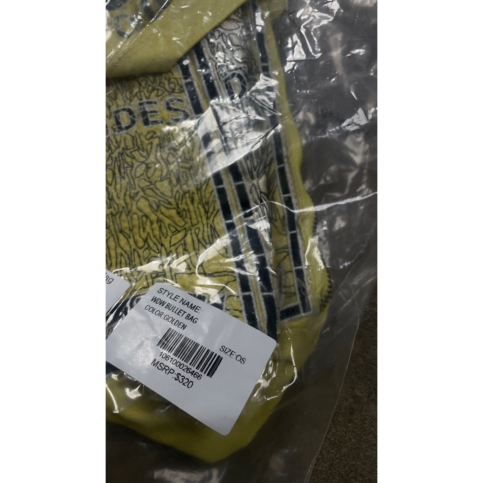 Who Decides War WDW Bullet Bag Yellow New Size ONE SIZE - 4 Thumbnail