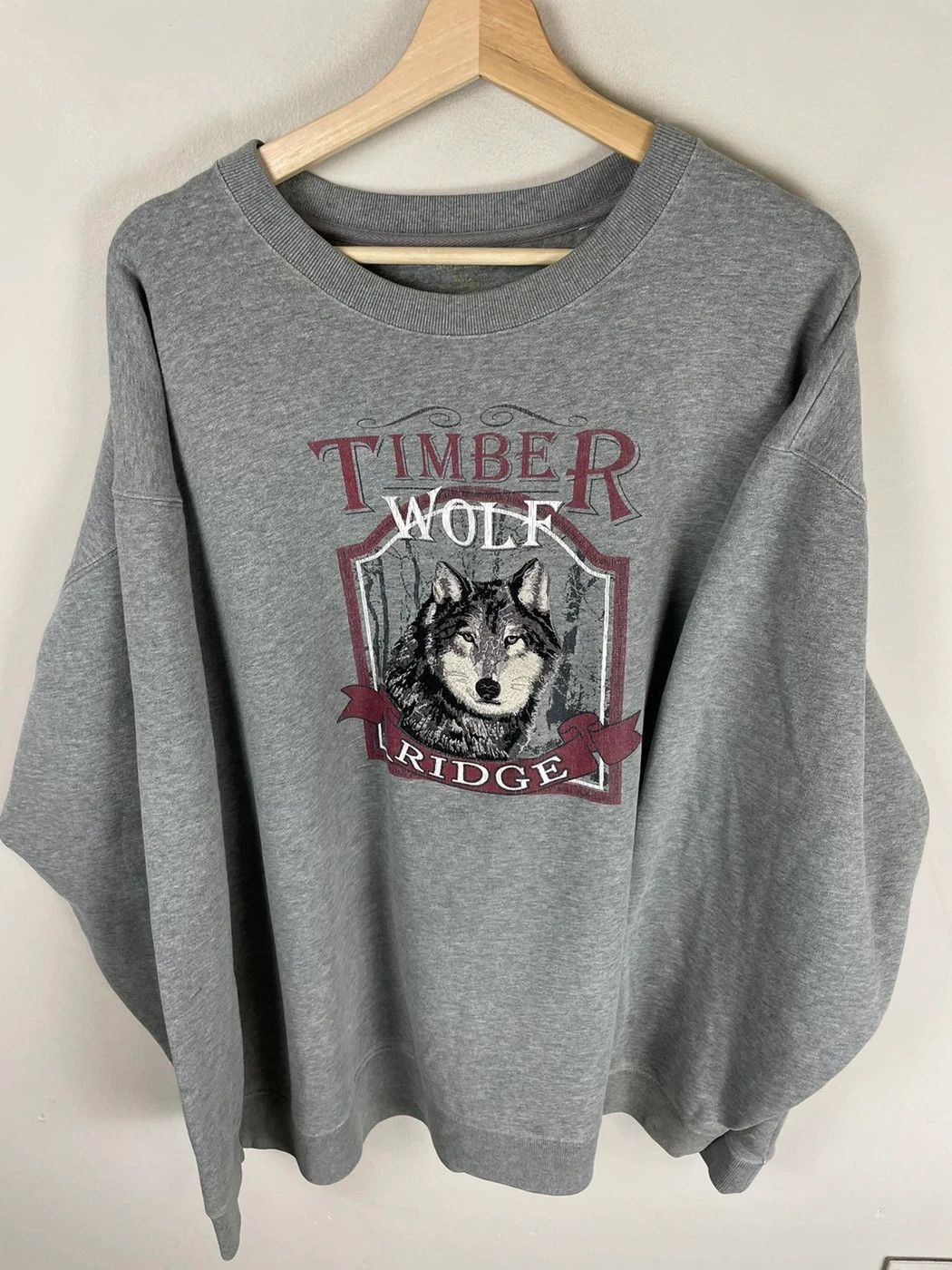 Vintage Vintage Crewneck Timber Wolf Ridge Vintage Sweatshirt Size US XXL / EU 58 / 5 - 1 Thumbnail