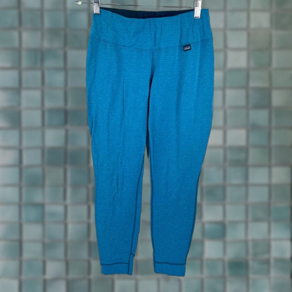 Patagonia Patagonia Leggings Blue Striped Size 26X29, Women, Leggings, XS? Size 26" / US 2 / IT 38 - 1 Thumbnail