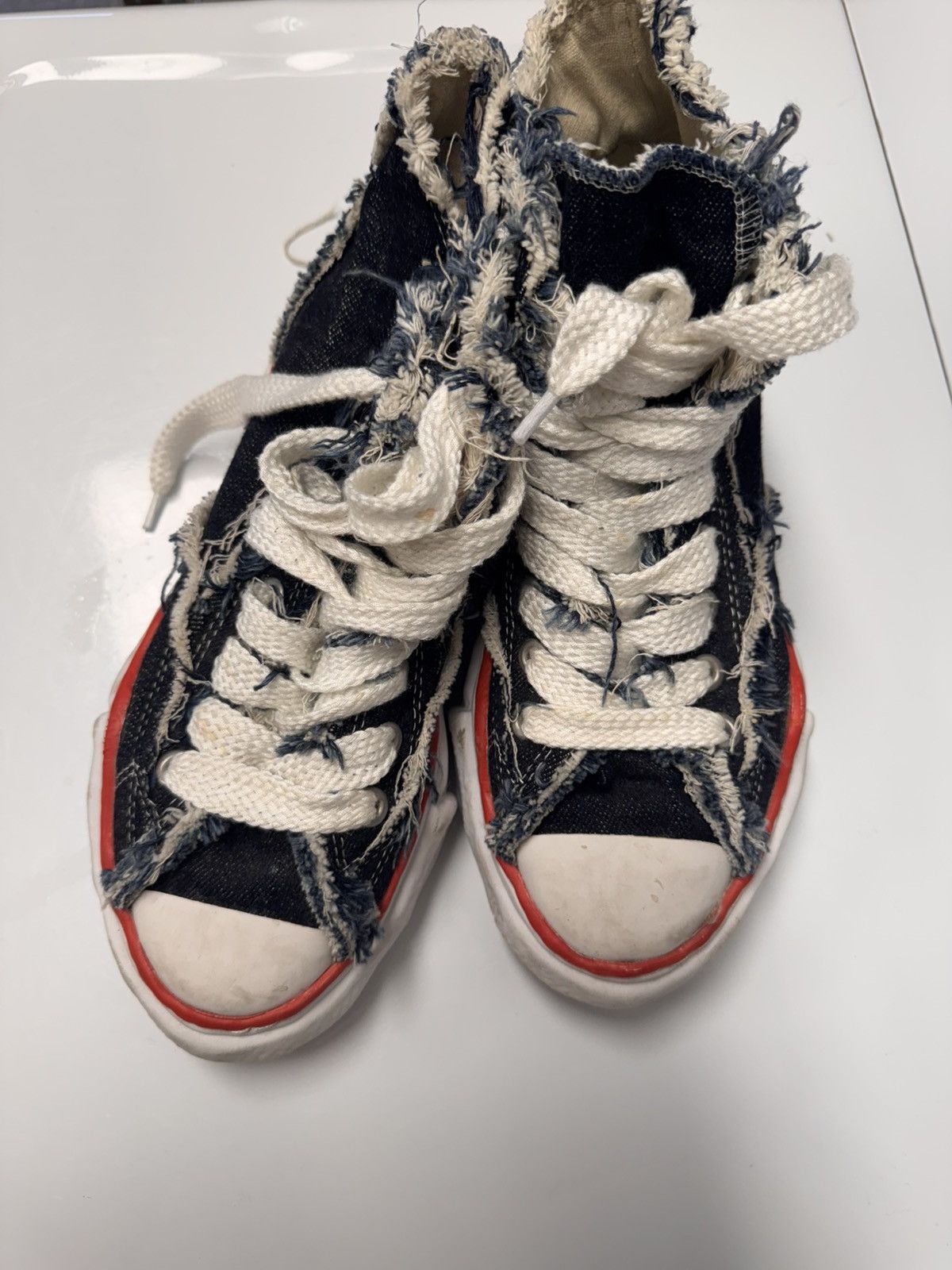 Maison MIHARA YASUHIRO Peterson high top OG denim 41 Size US 8 / EU 41 - 4 Thumbnail