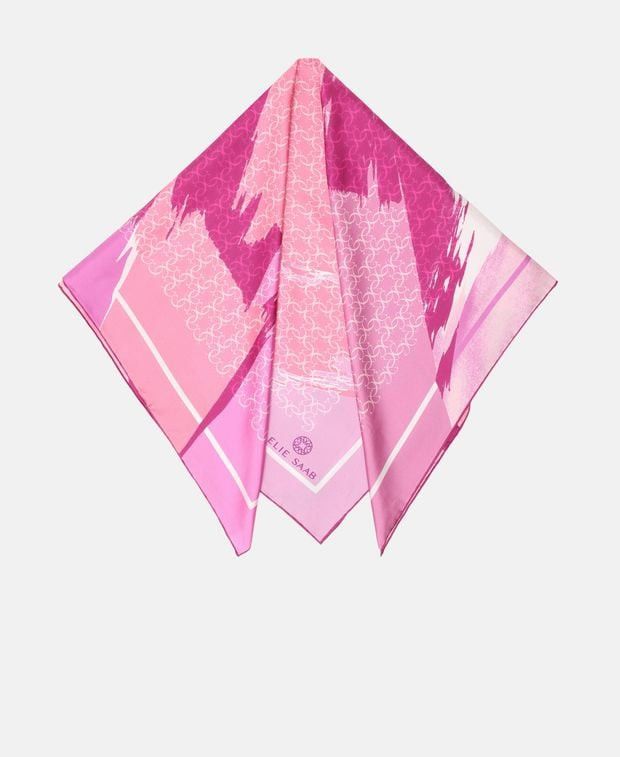 Elie Saab Silk square scarf Size ONE SIZE - 1 Thumbnail
